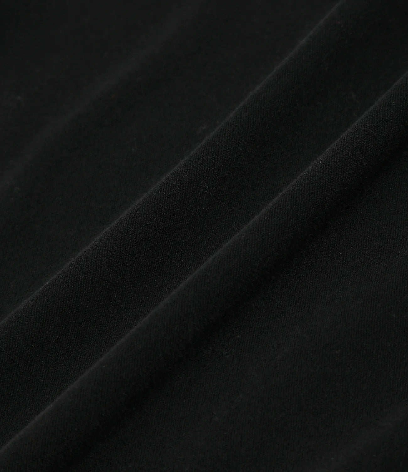 S/S Round Pocket Tee - Black - C/Pe Pile