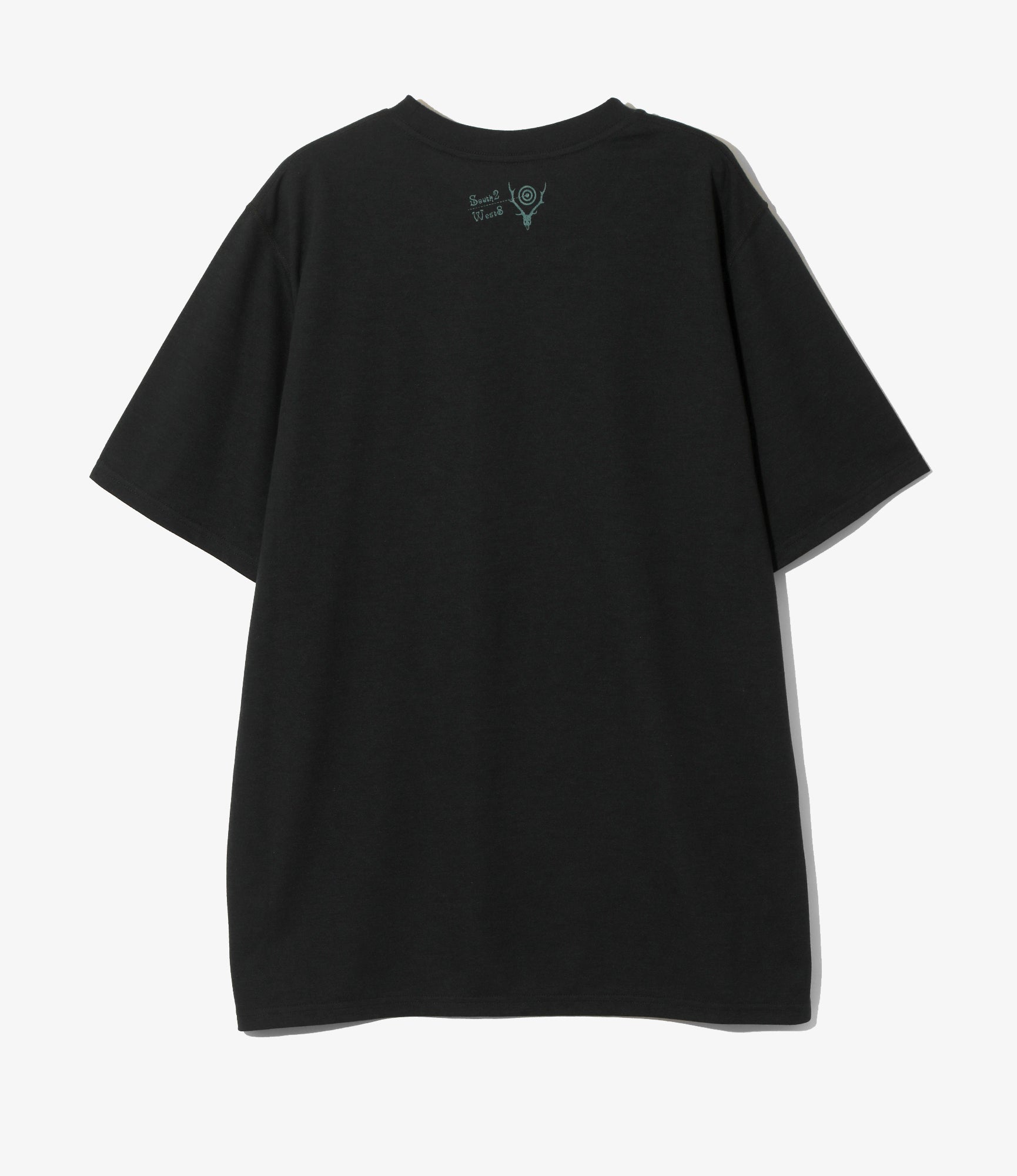 S/S Crew Neck Tee - Black - IN SHADOWS