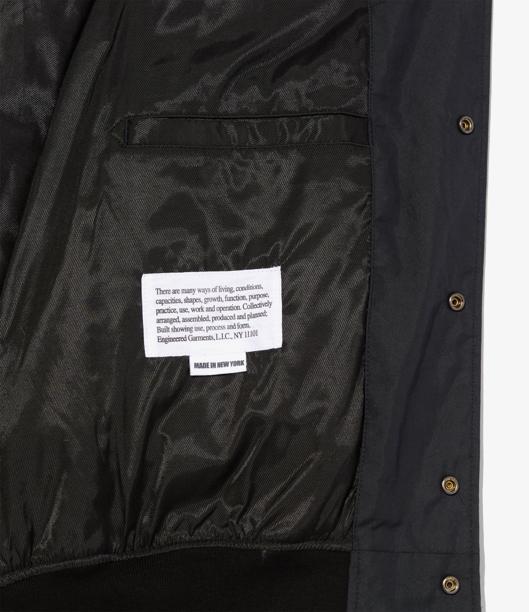 Referee Jacket - Dk. Navy Lt. Weight Nyco Twill