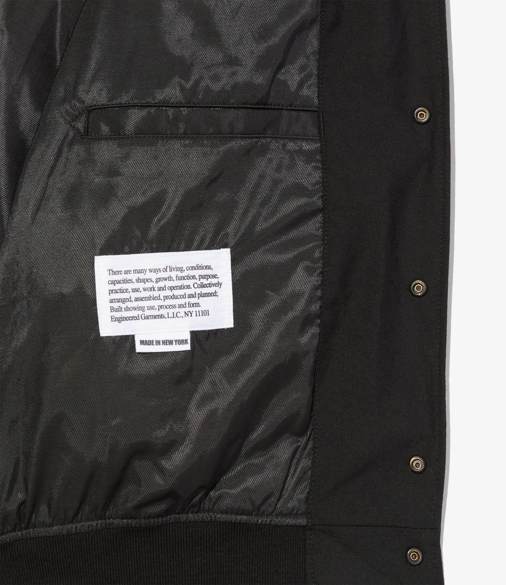 Referee Jacket - Black Tropical Wool
