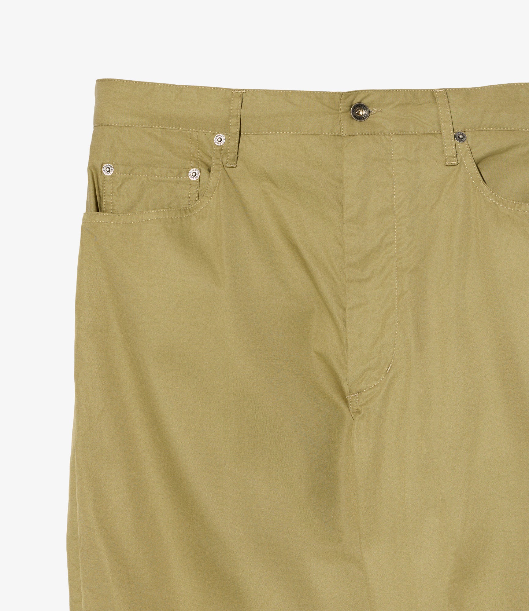 RF Jeans - Khaki Cotton French Twill