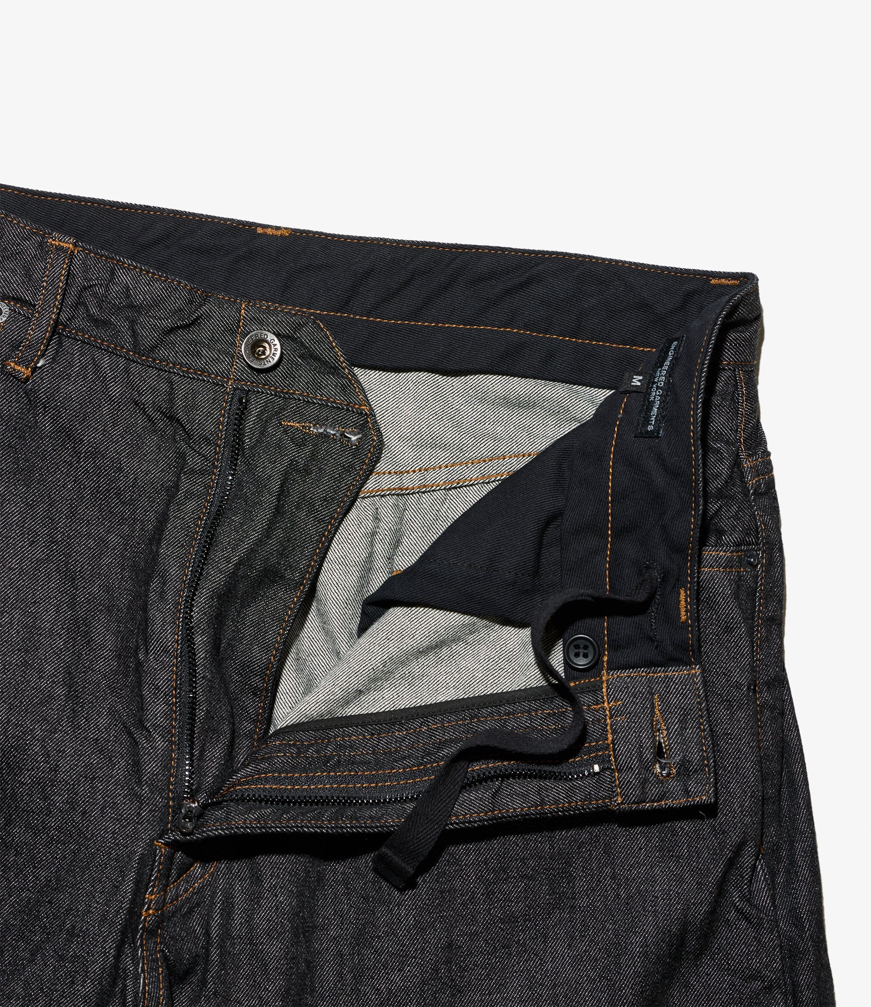 RF Jeans - Black Cotton Cone Denim
