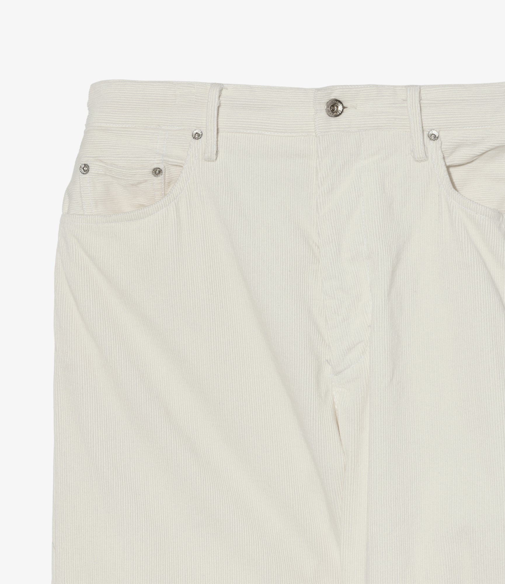 RF Jeans - White 14W Corduroy