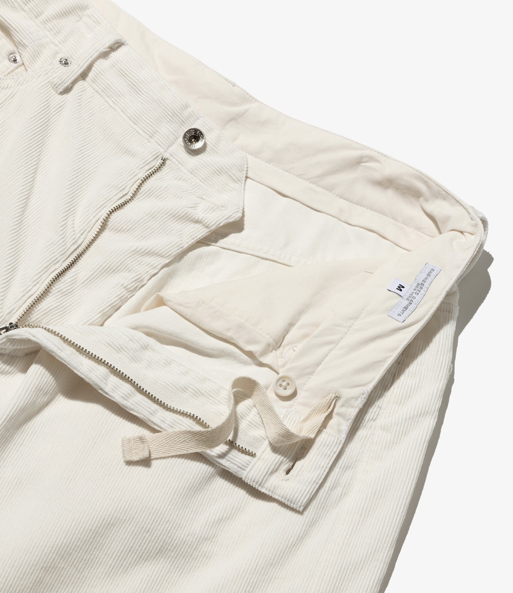 RF Jeans - White 14W Corduroy