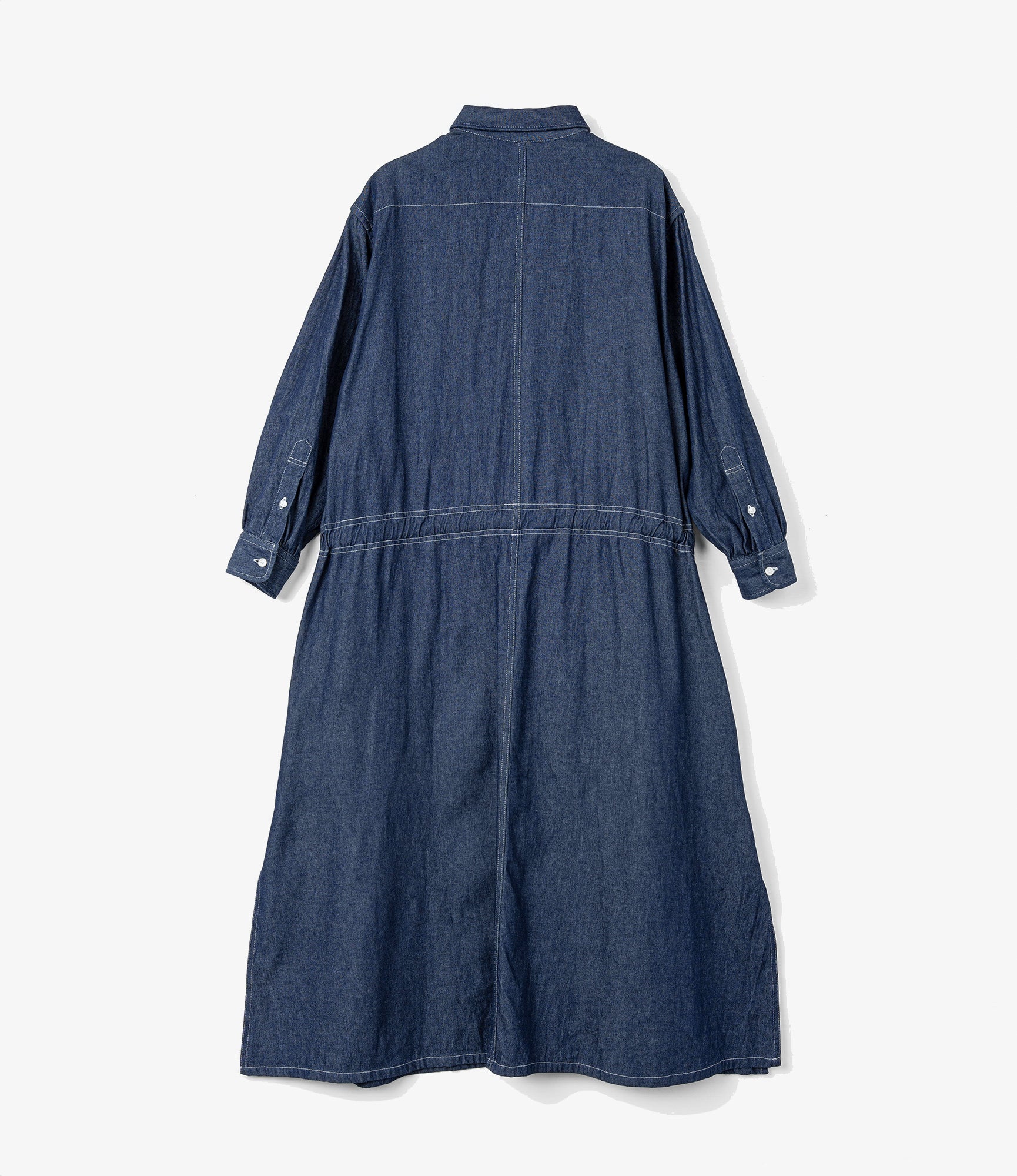 Women's The Button Down Dress - Indigo 6.5oz Denim