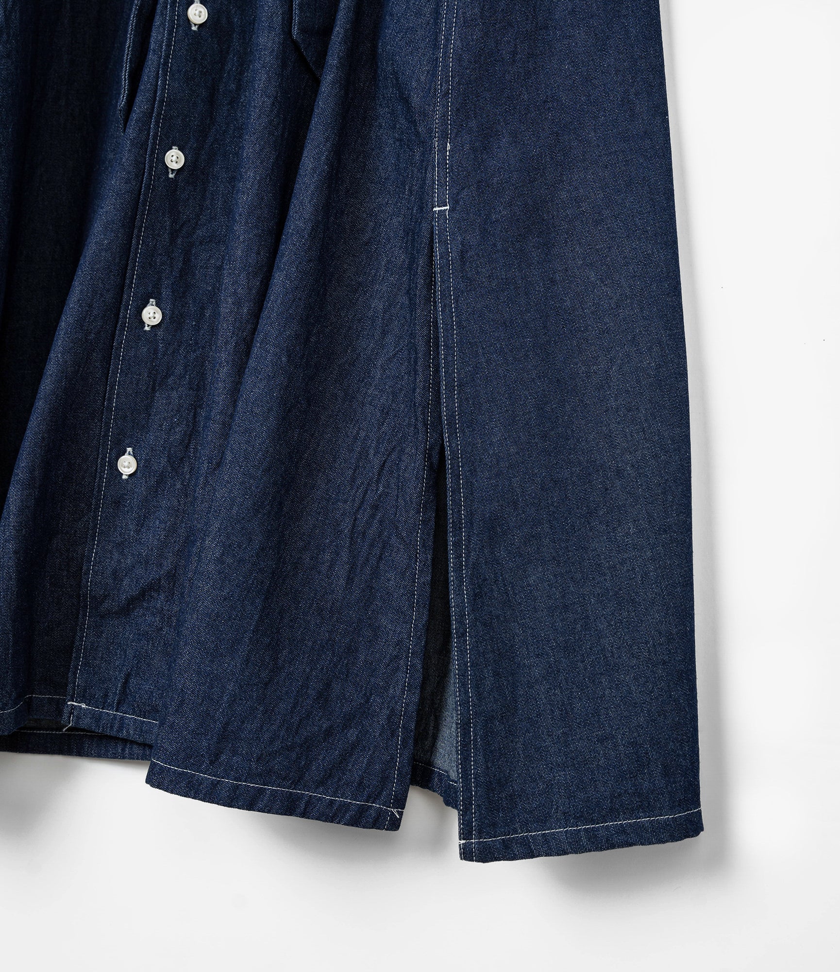 Women's The Button Down Dress - Indigo 6.5oz Denim