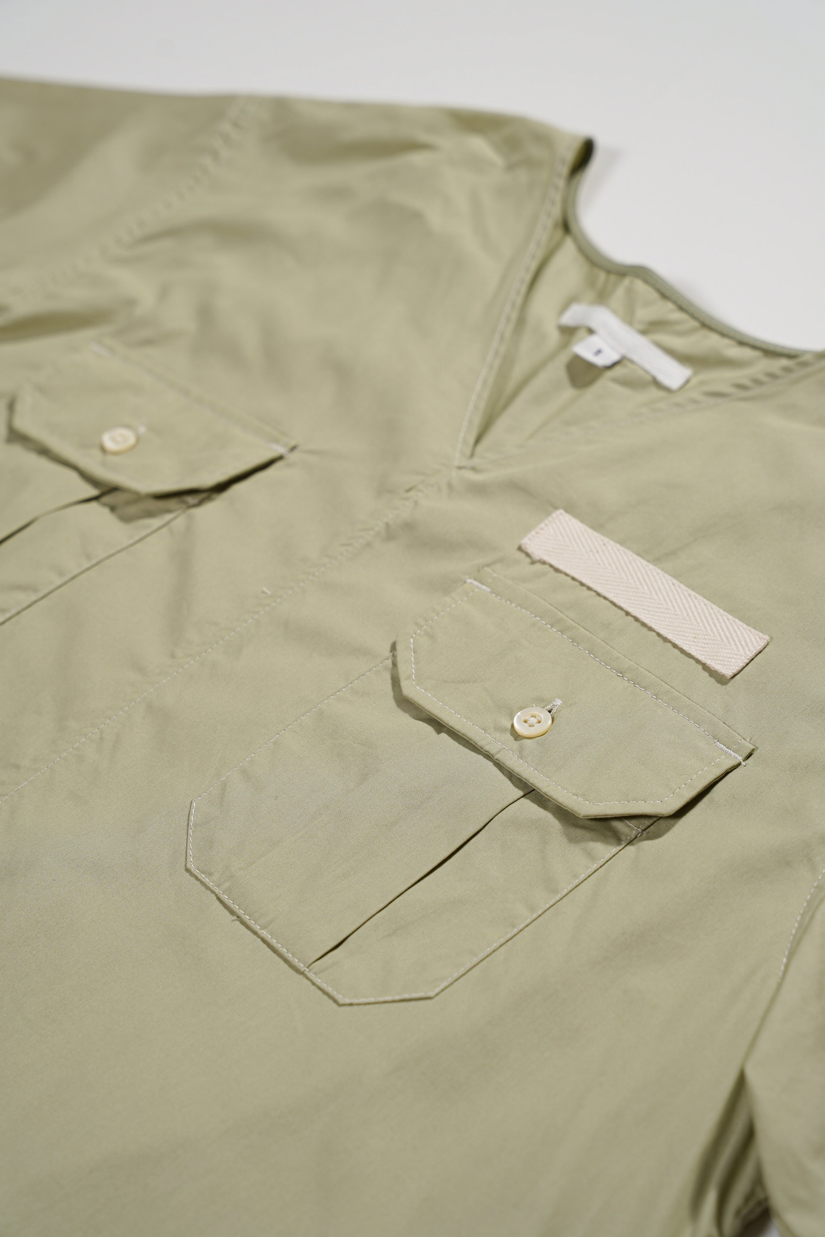 YSM Popover Dress - Lime Superfine Poplin