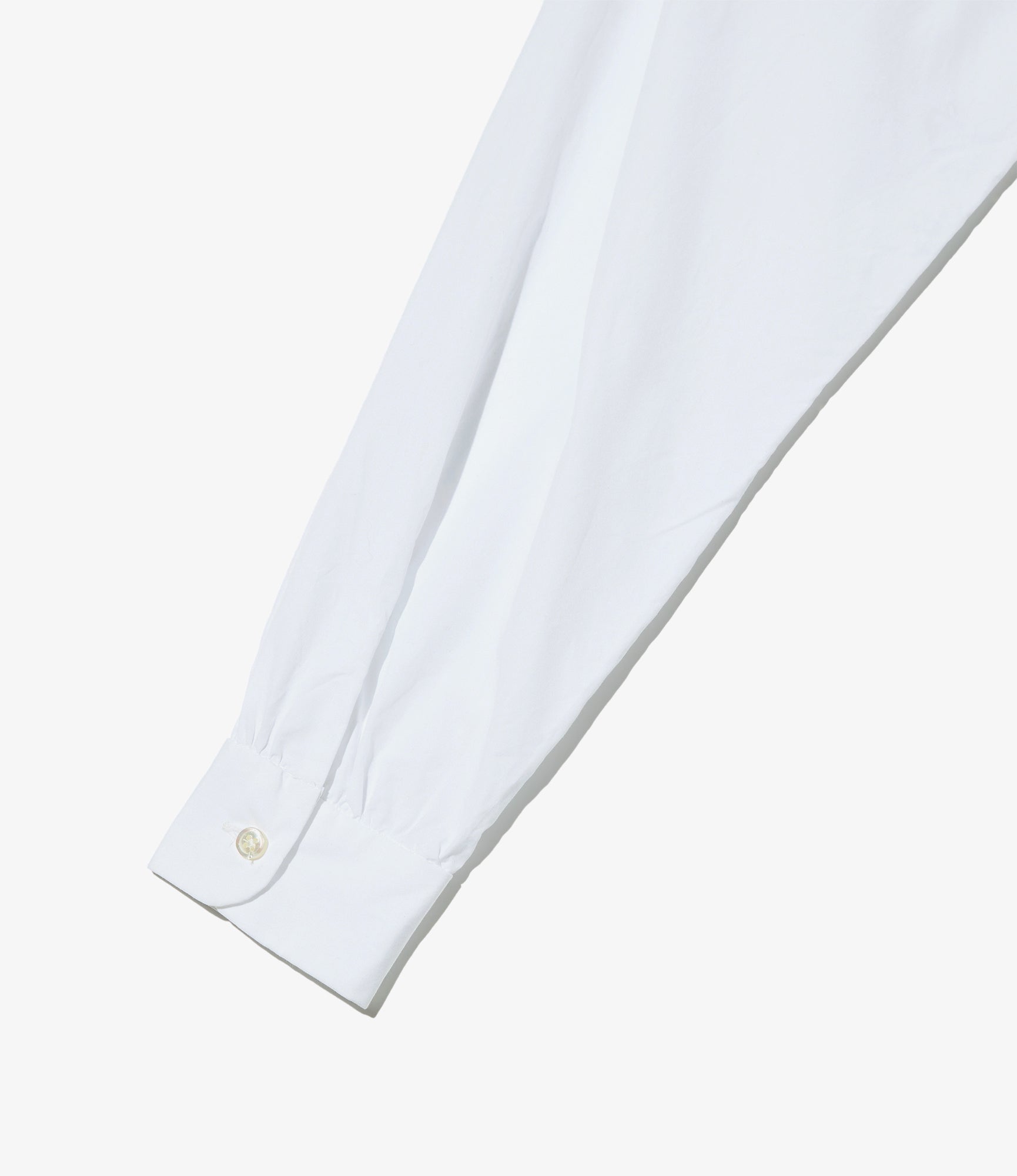 Women's Rounded Collar Shirt - White 100's 2 Ply Broadcloth