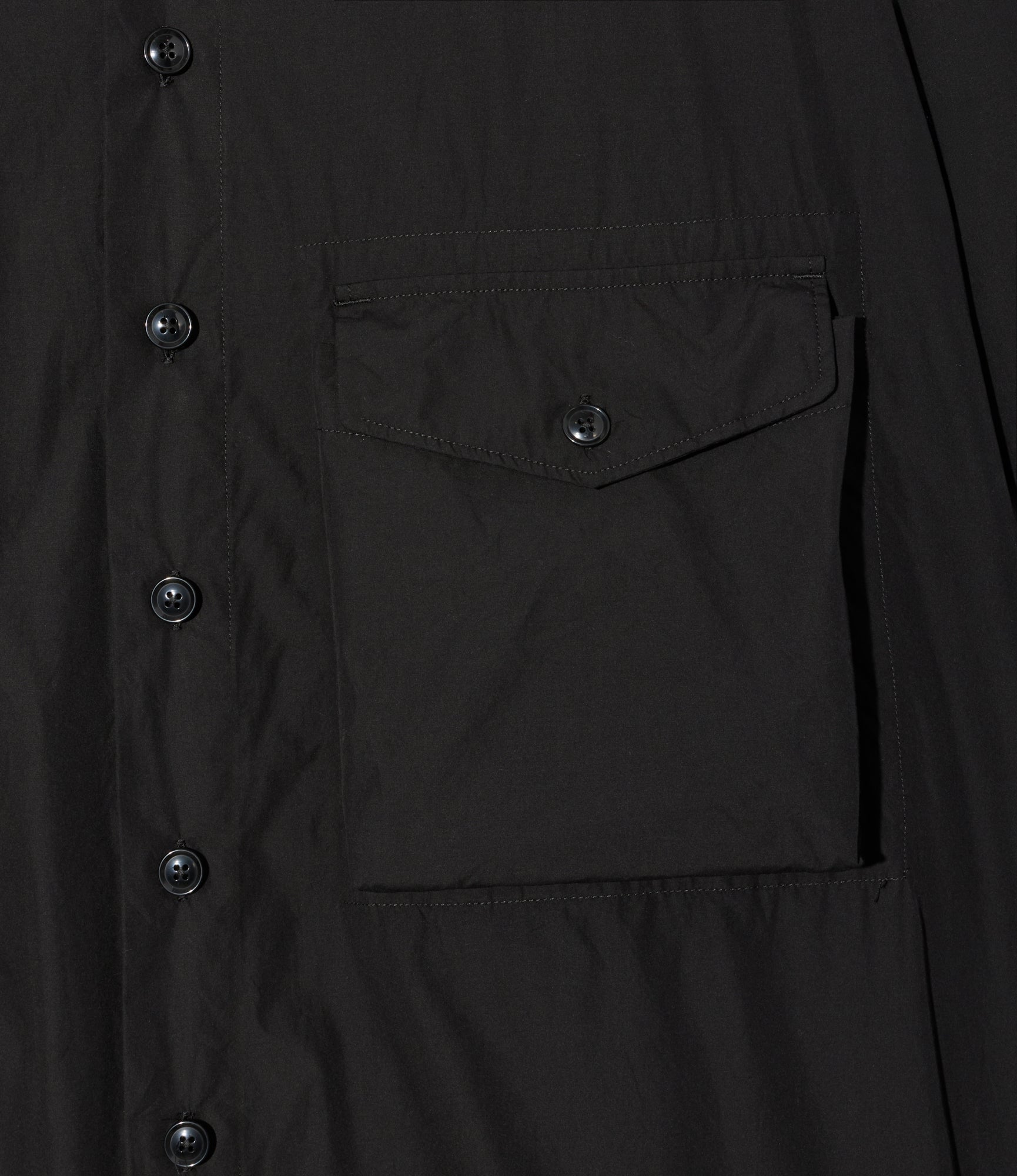 Runaway Dress - Black 100's 2Ply Cotton Broadcloth