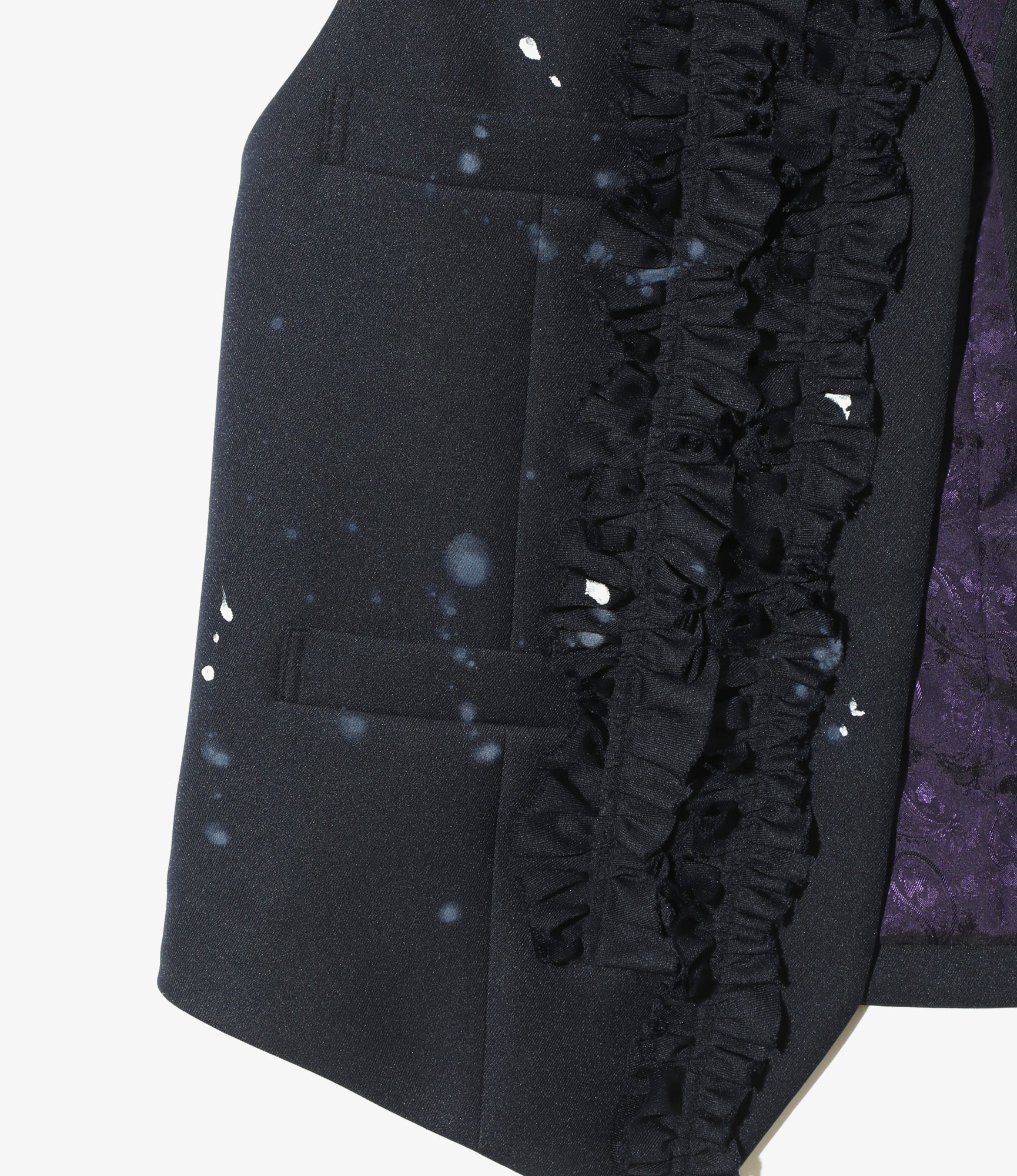 Frill Vest - Twill Paint