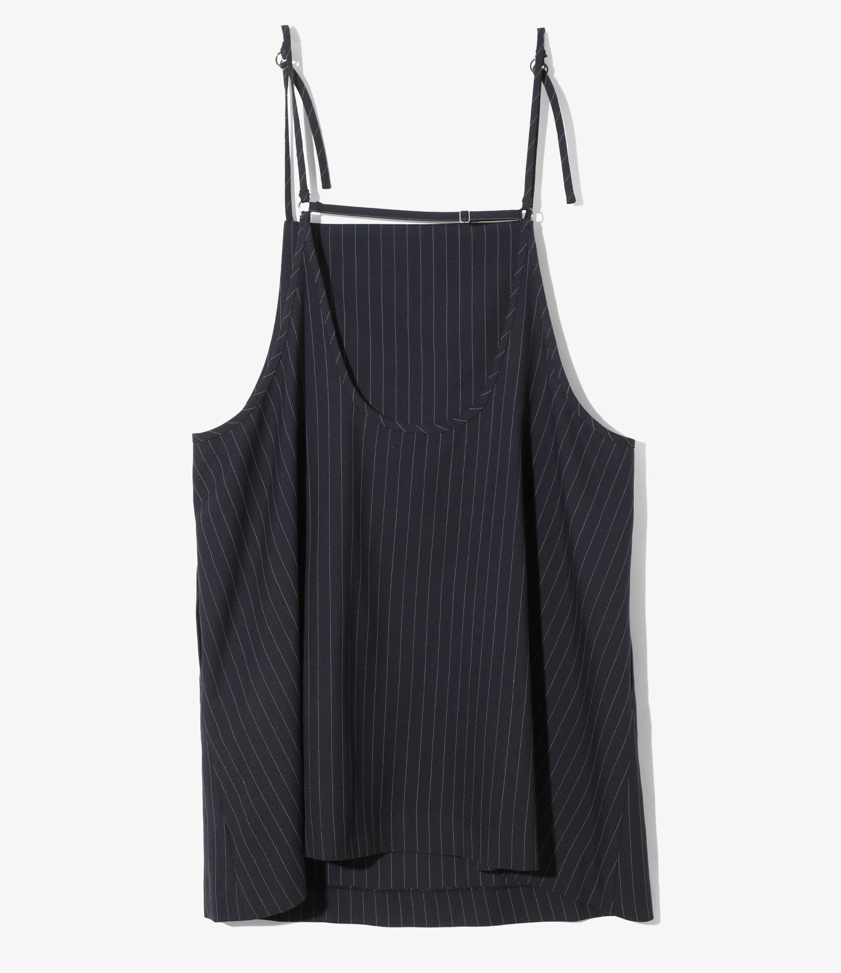 Apron Dress - Navy - Gabardine