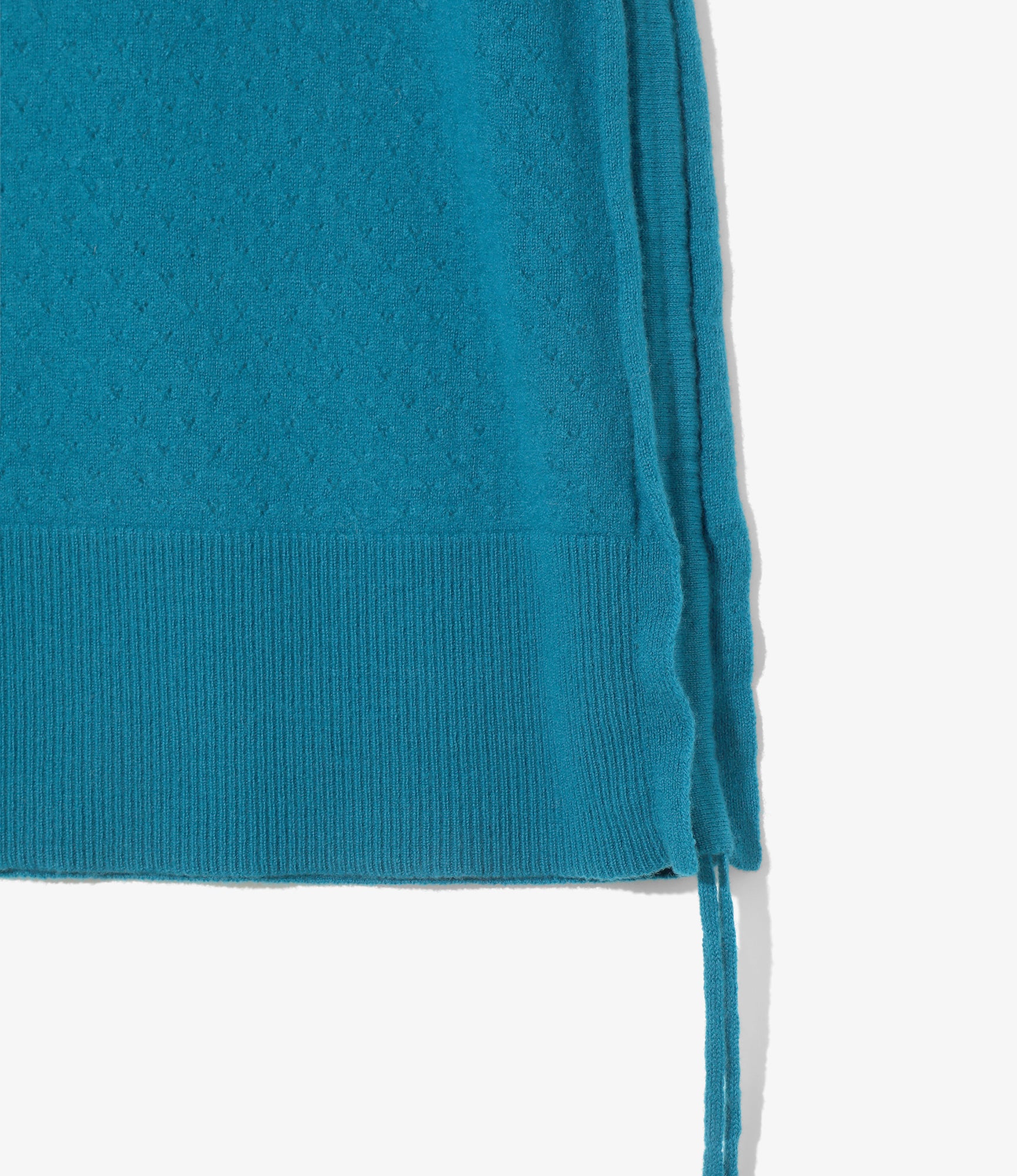 Apron Dress - Blue - Boiled Knit