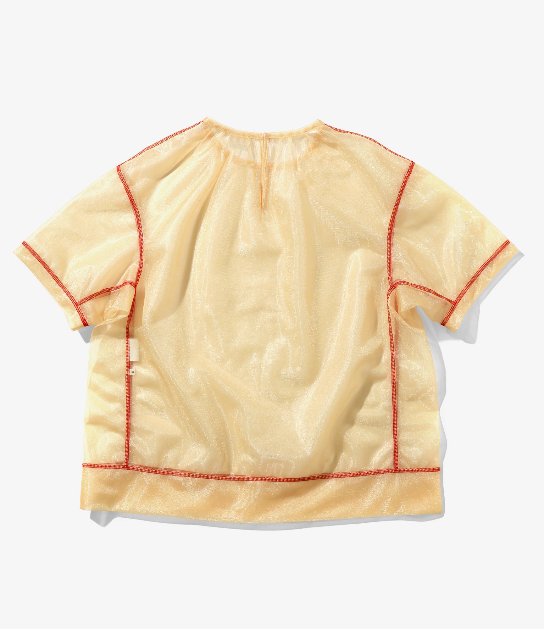 Crew Neck Shirt - Sand - Sheer Tricot