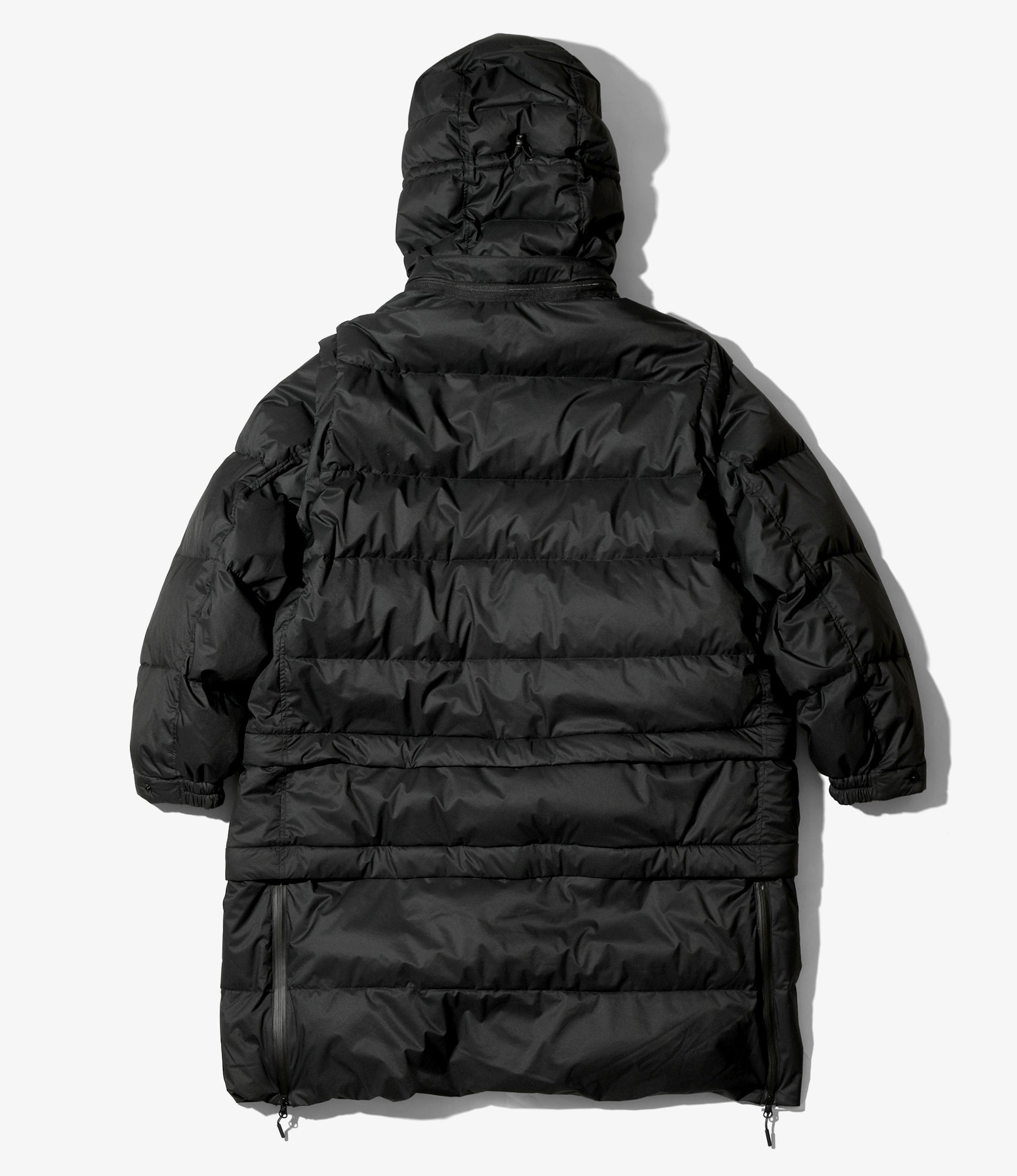 Engineered Garments x Nanga - Detachable Down Coat - Black