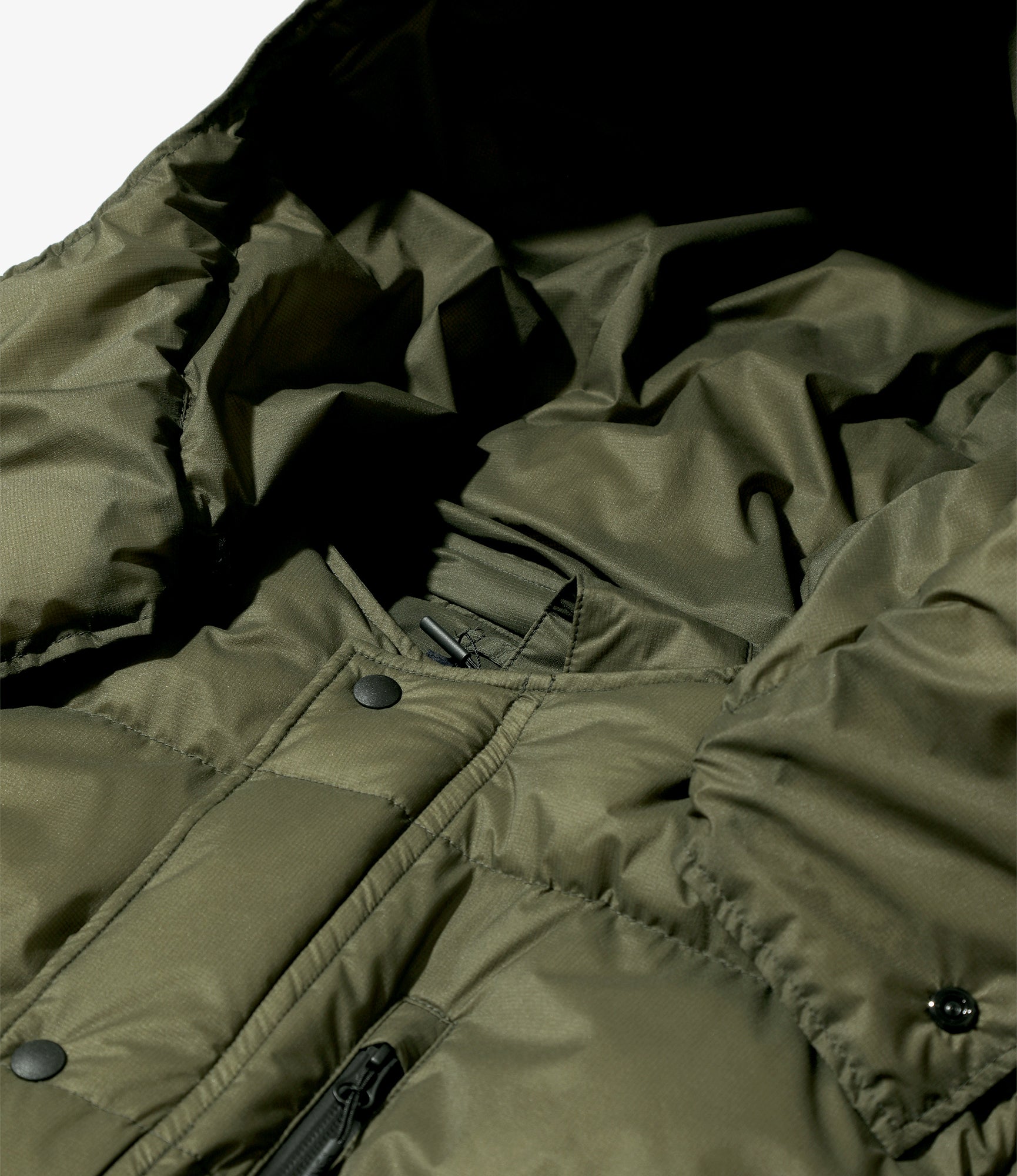 Engineered Garments x Nanga - Detachable Down Coat - Khaki