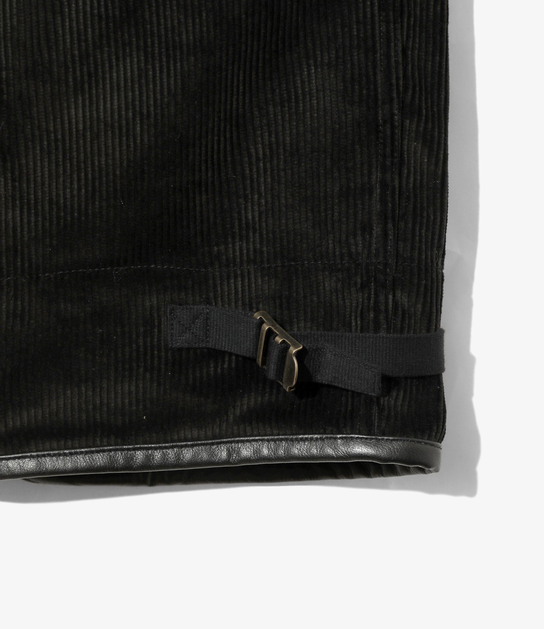 Over Pant - Black - 8W Corduroy