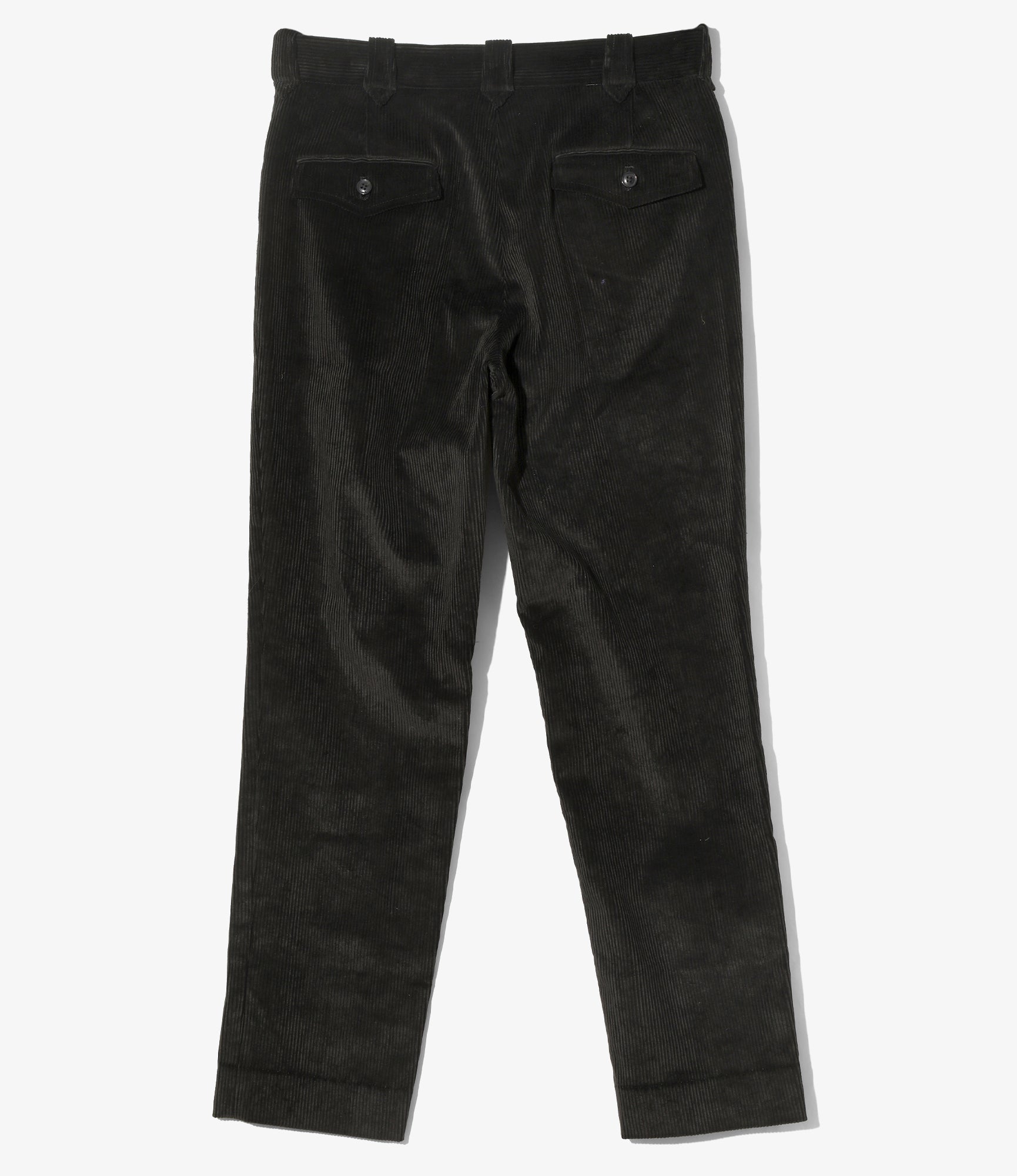 Ranch Trousers - Black - 8W Corduroy