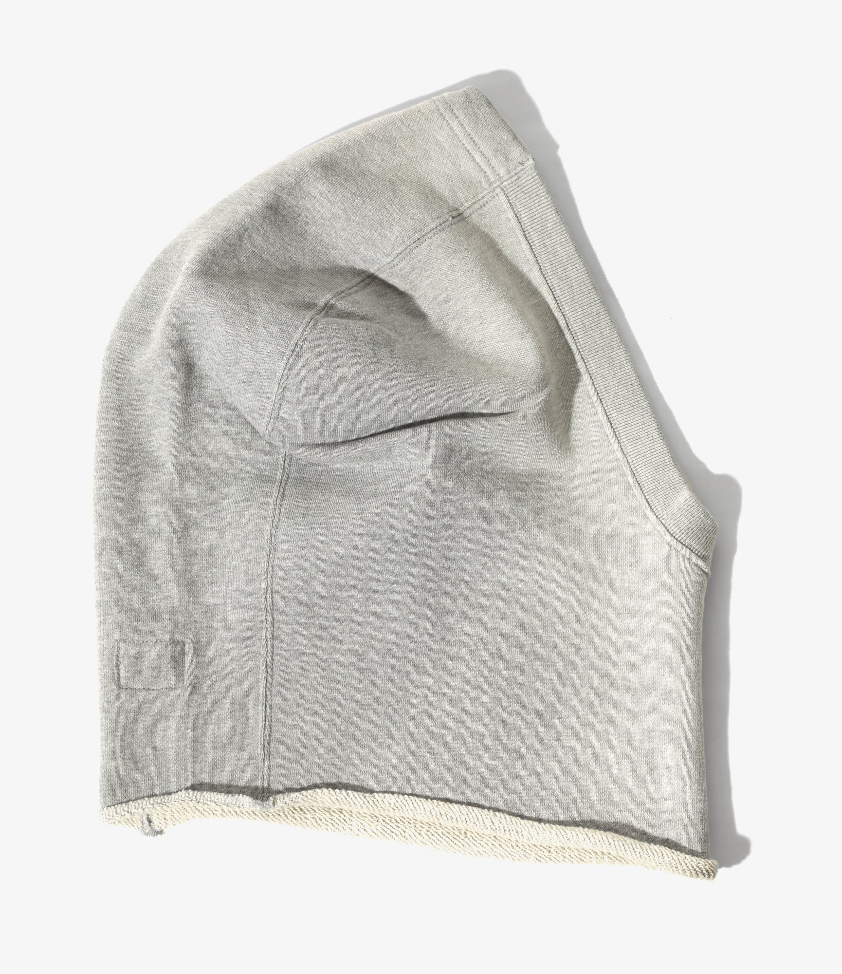 Nepenthes Special - Deconstructed Balaclava - H.Grey - Cotton French Terry