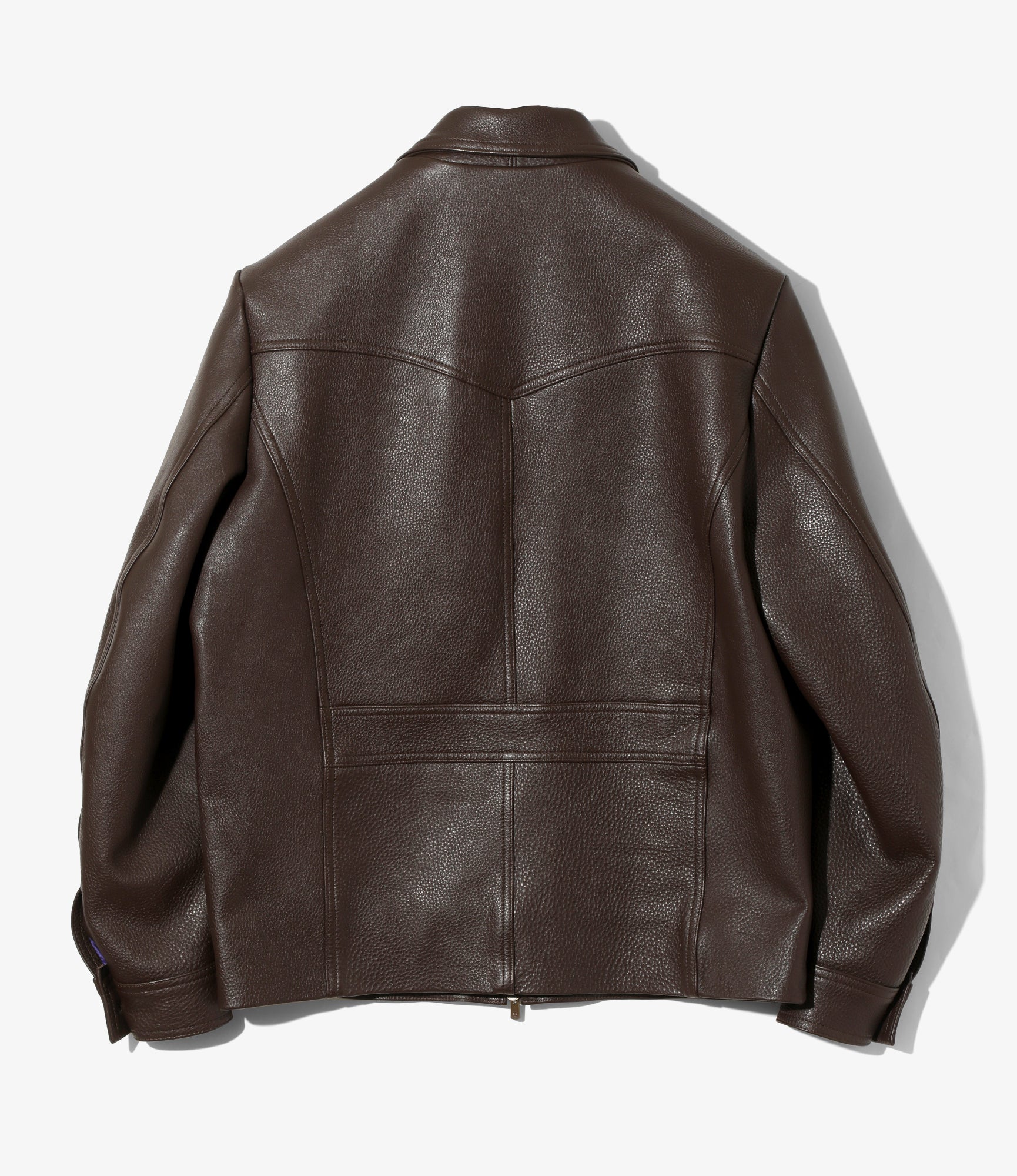Southern Jacket - Brown - Grained Leather