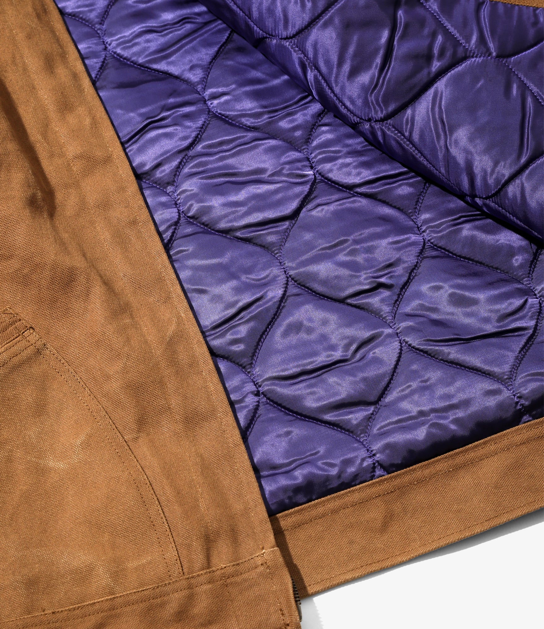 Zipped Work Jacket - Dk. Brown - Duck Canvas / Kakishibu Paint