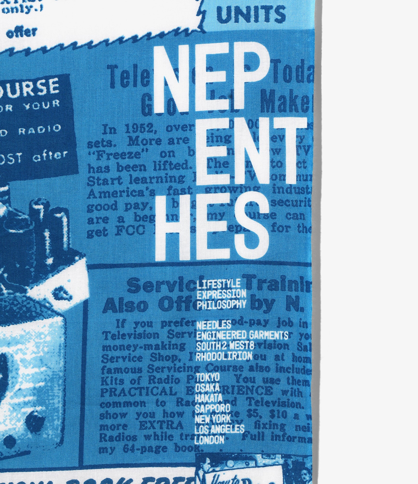 Nepenthes x Kazuhiro Ota - Tenugui Bandana - Radio