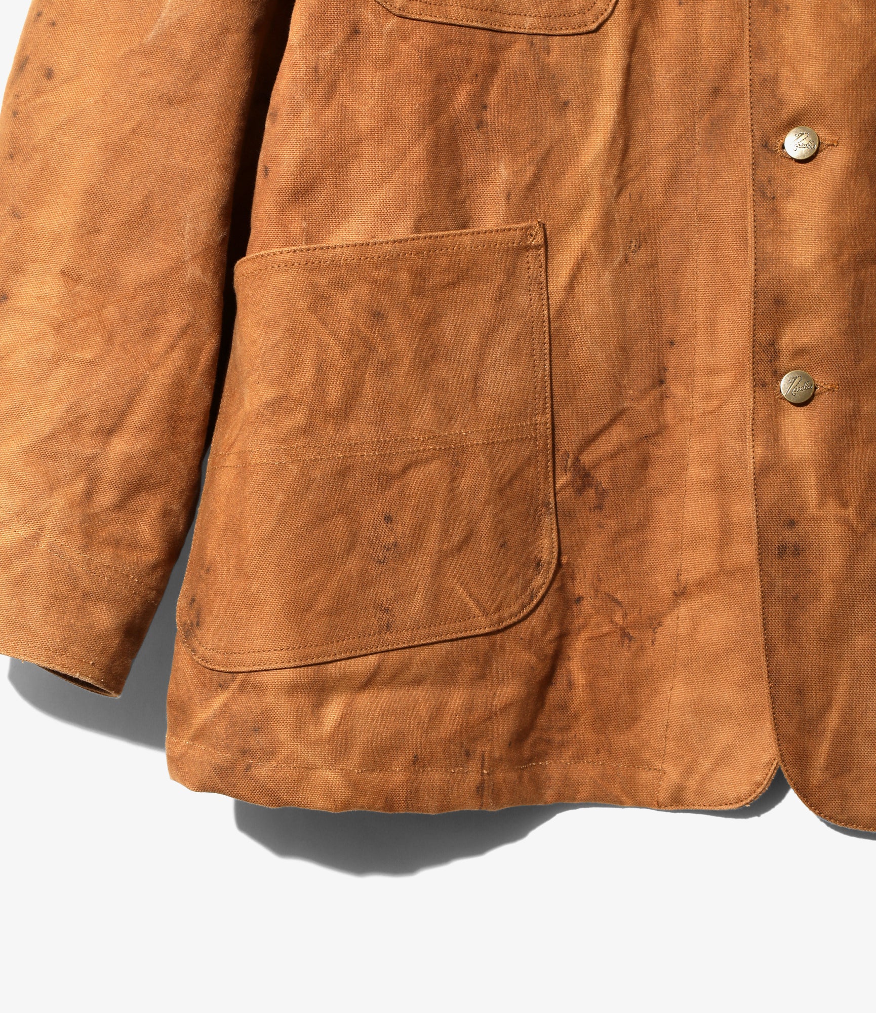 Coverall - Brown - Duck Canvas / Kakishibu Dye