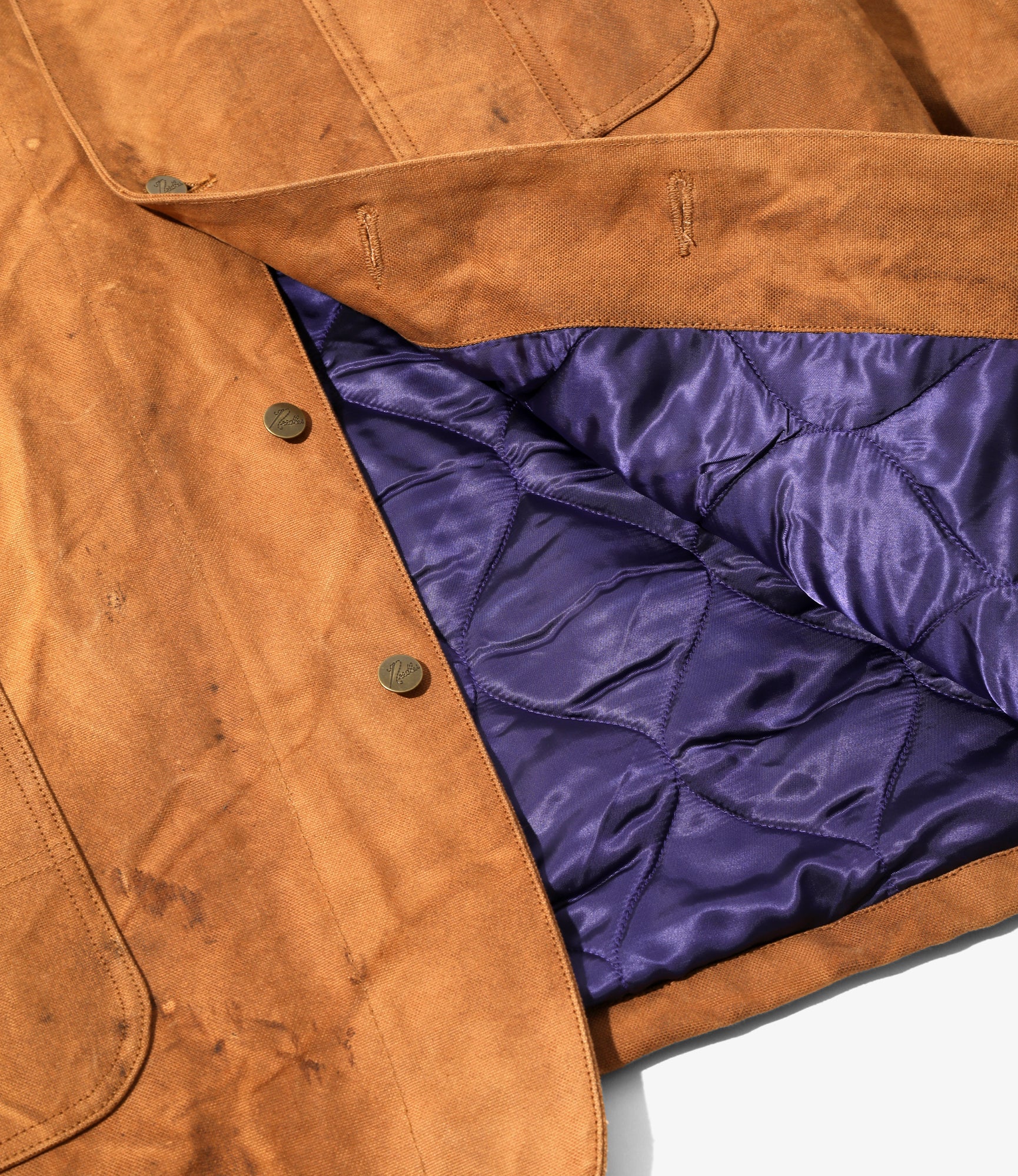 Coverall - Brown - Duck Canvas / Kakishibu Dye