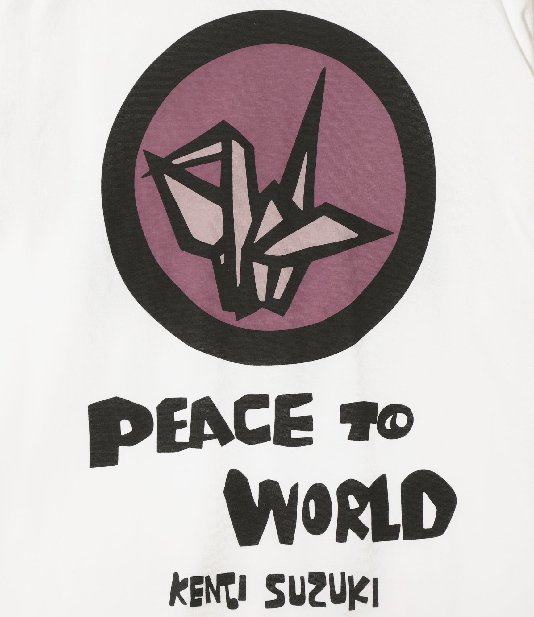 Needles x Sasquatchfabrix - Slowgun Tee - White - Peace to World