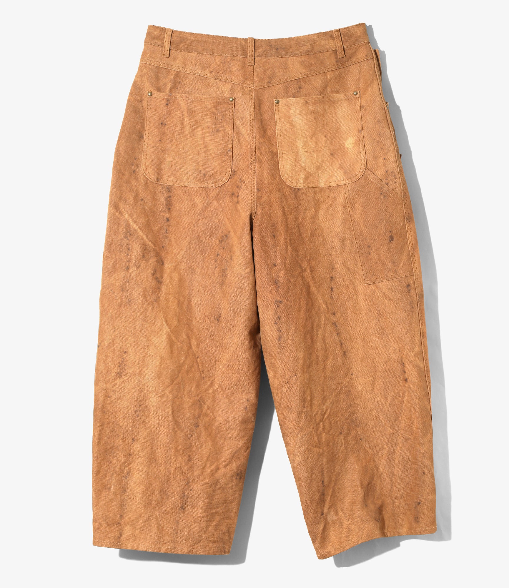 H.D. Apron Painter Pant - Brown - Duck Canvas / Kakishibu Dye