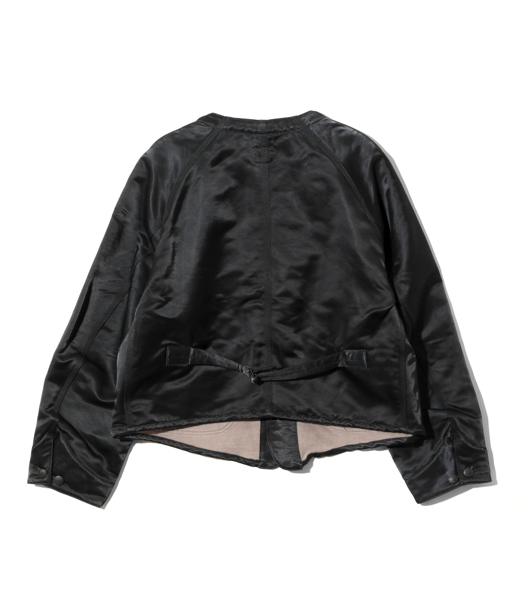 Engineer Jacket - Black - C/N Sateen