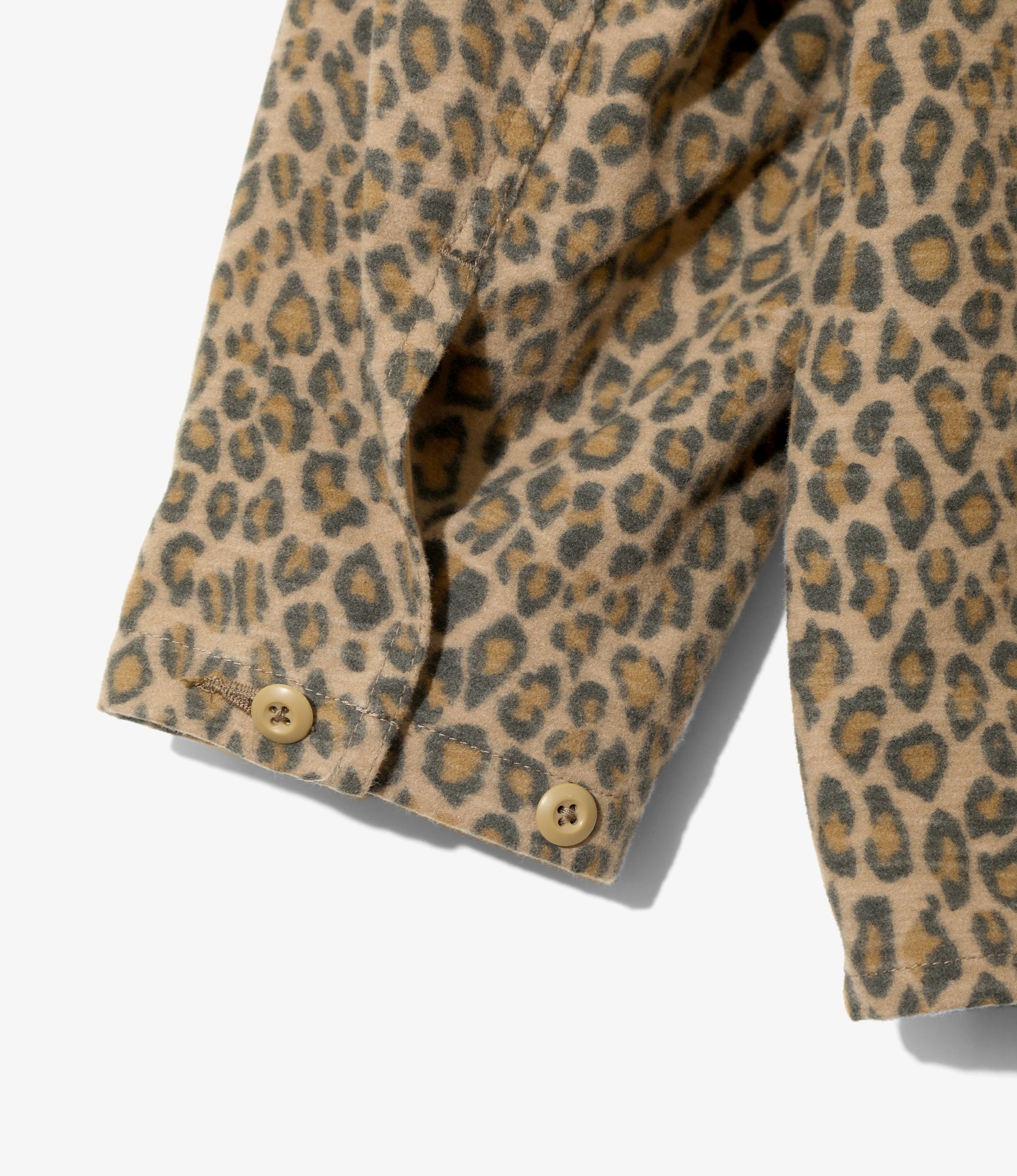Coverall - Leopard - Brushed Sateen
