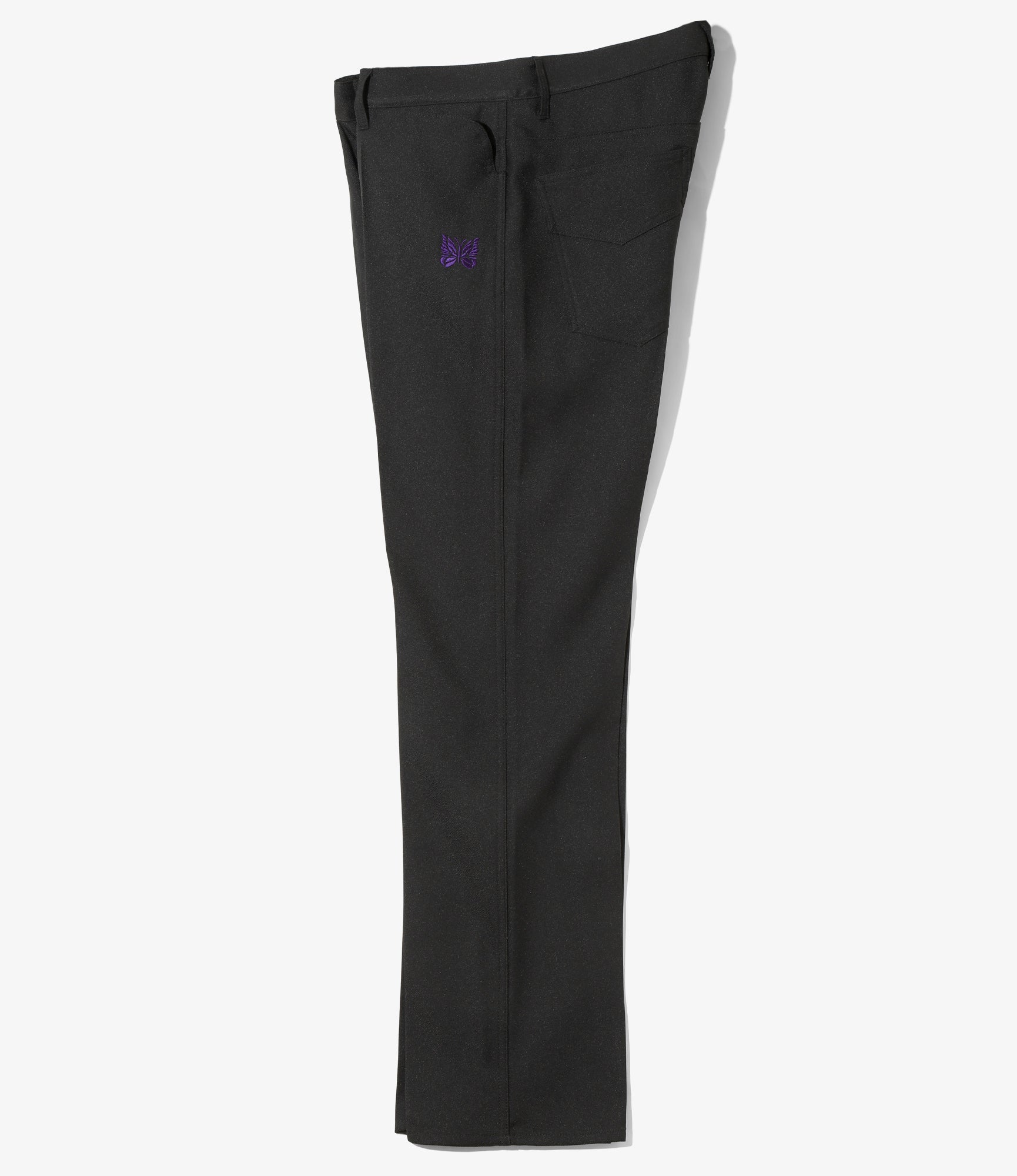 Straight Jean - Charcoal - Poly Twill