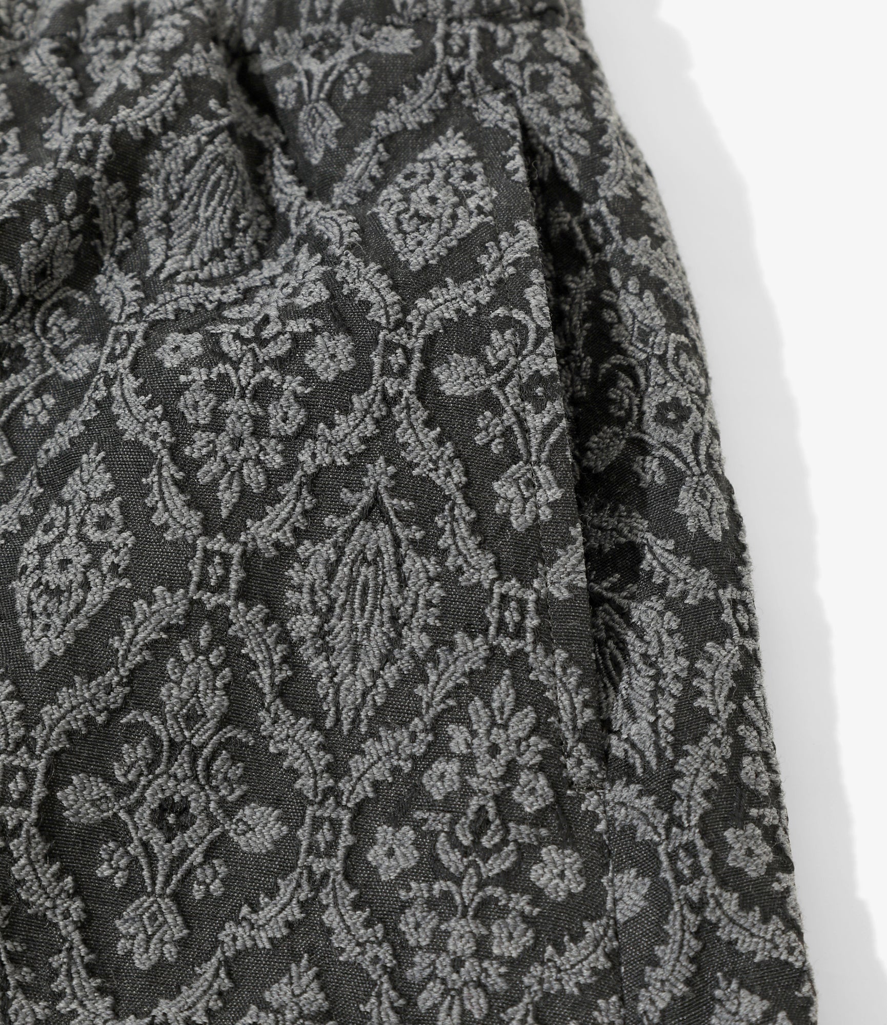 Women's Balloon Skirt - Grey - Victorian Jacquard