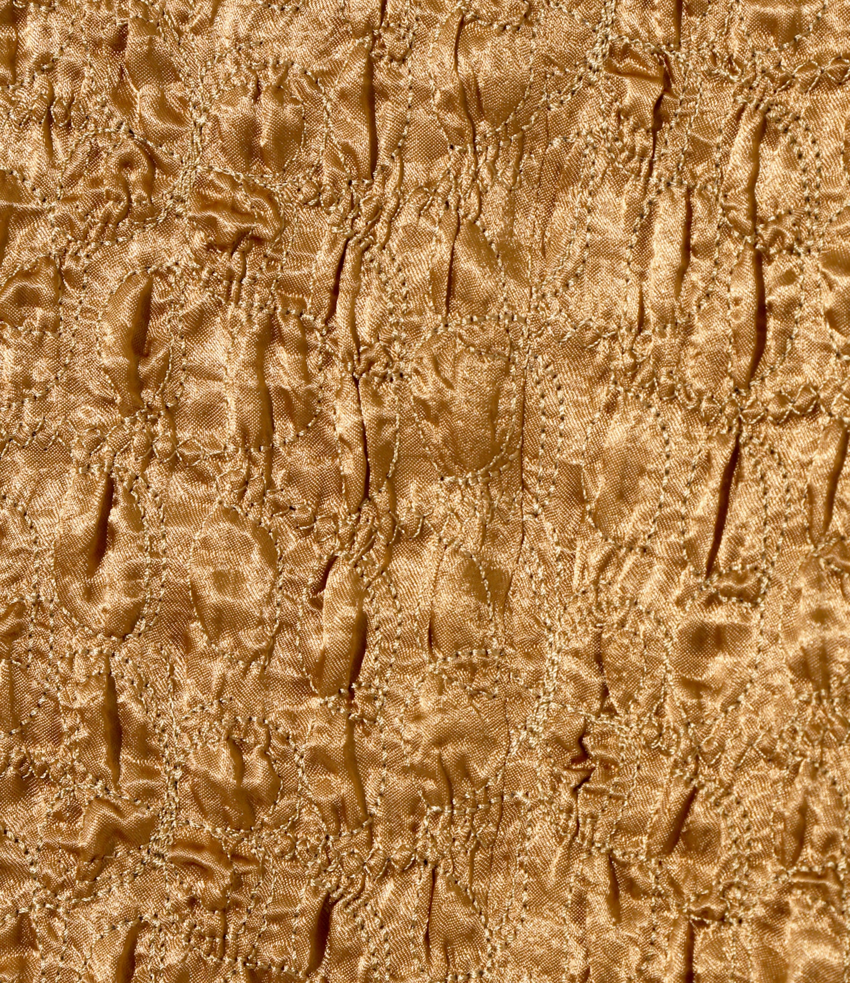 Women's C.C. Jacket - Brown - Embroidery Satin