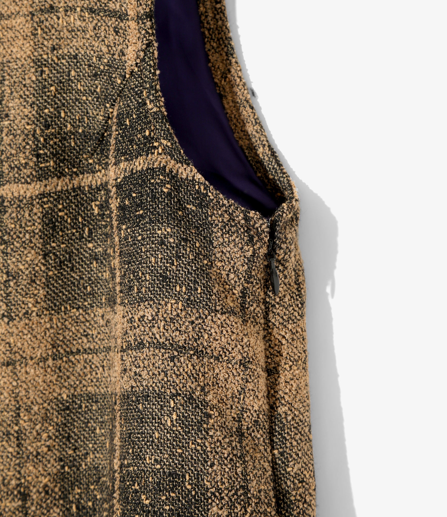 Women's C.C. Vest - Mocha - W/R Tweed Plaid