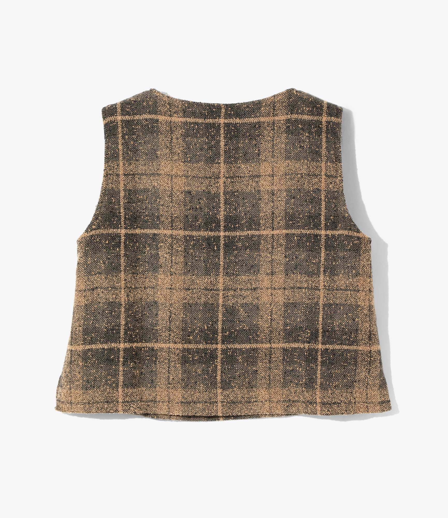 Women's C.C. Vest - Mocha - W/R Tweed Plaid