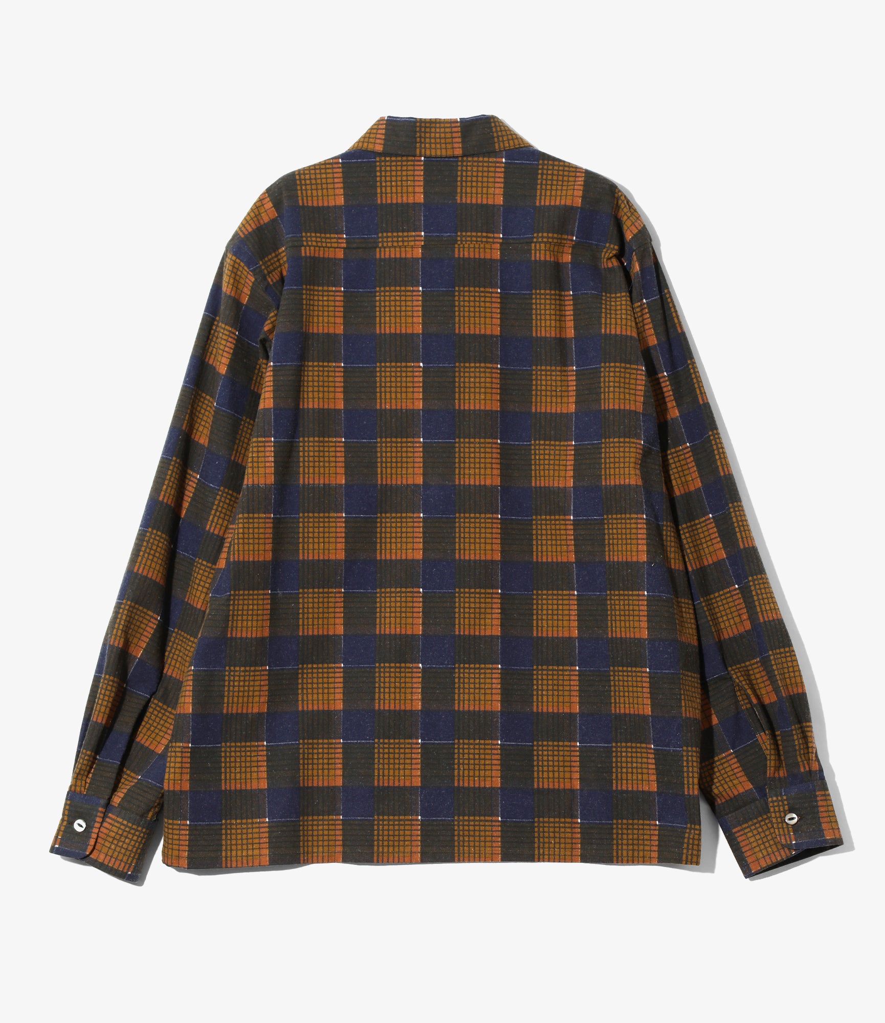 One-Up Shirt - Brown - Printed Flannel / Plaid