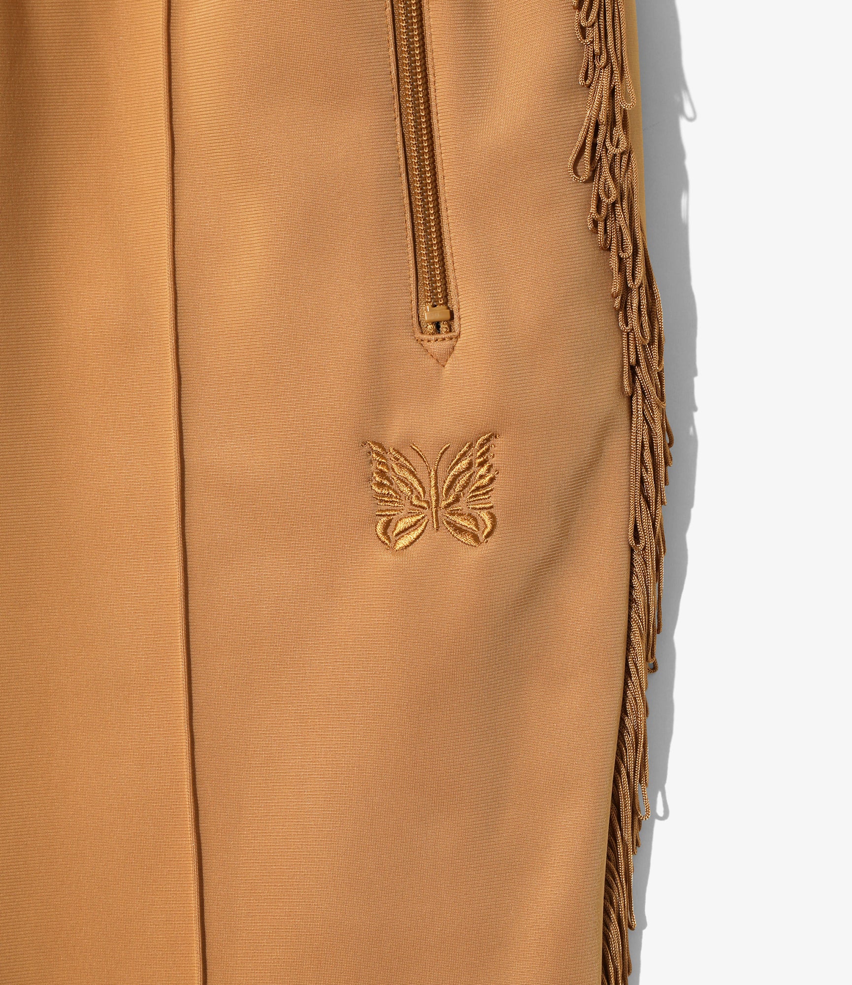 Fringe Track Pant - Gold - Tricot Jersey