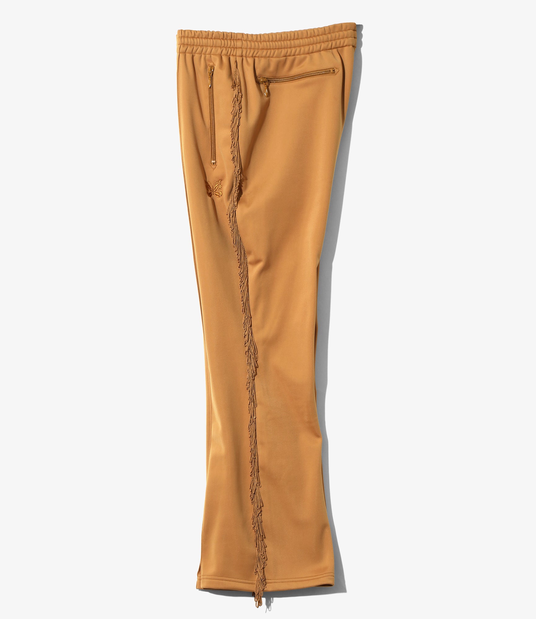 Fringe Track Pant - Gold - Tricot Jersey