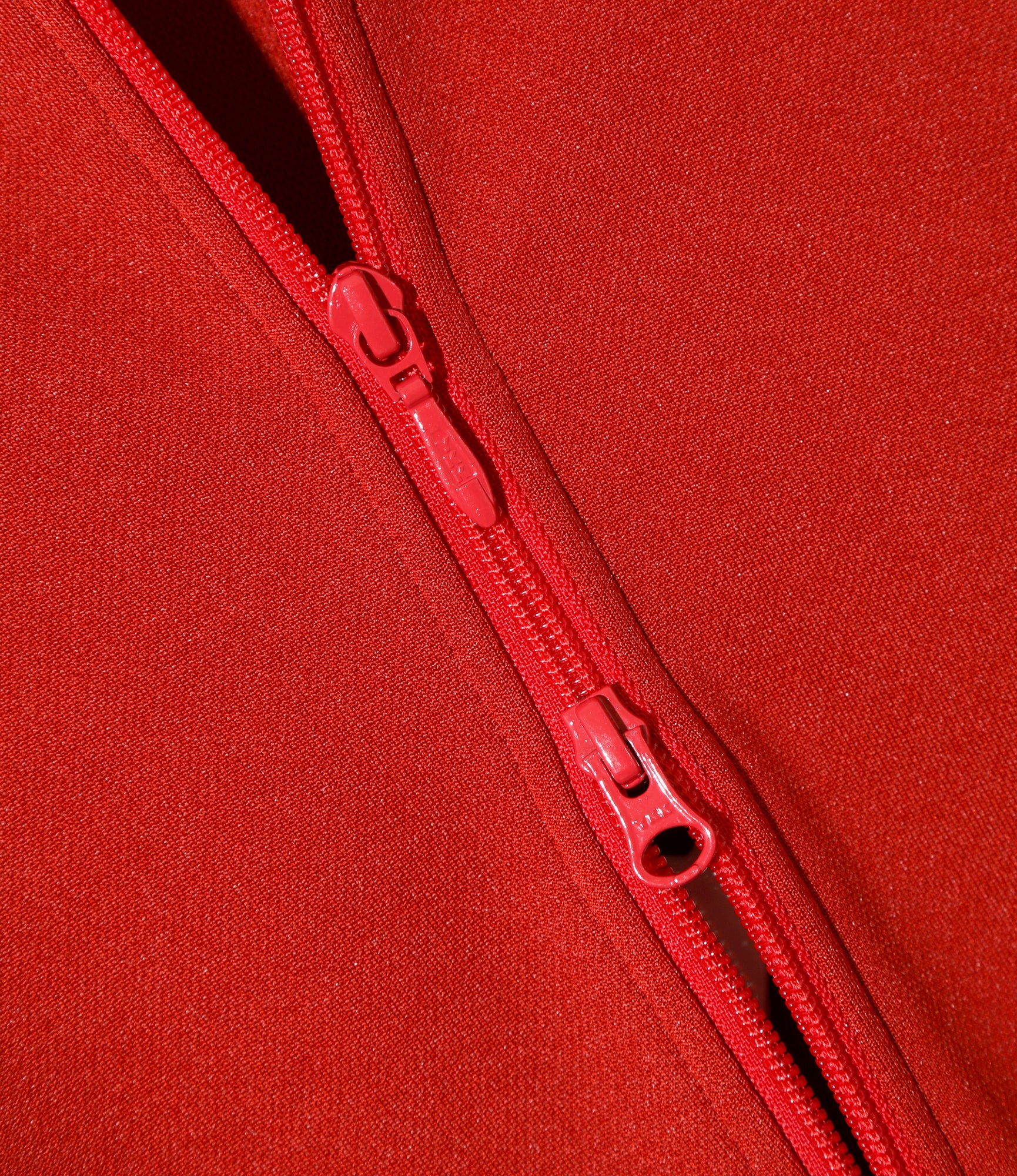 Track Jacket - Red - Poly Smooth