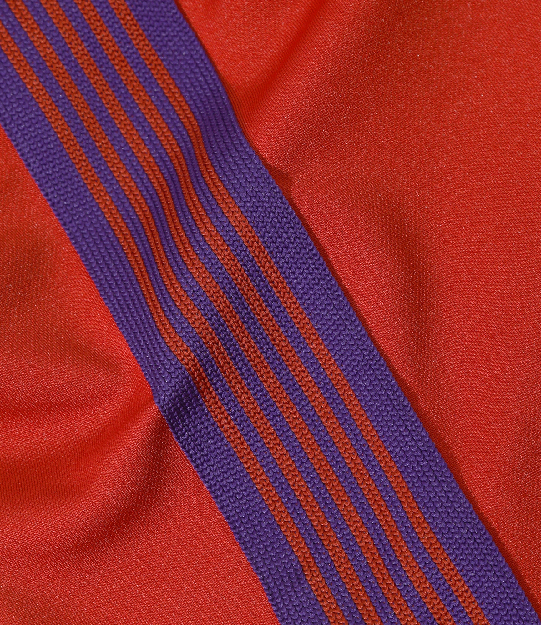 Track Jacket - Red - Poly Smooth