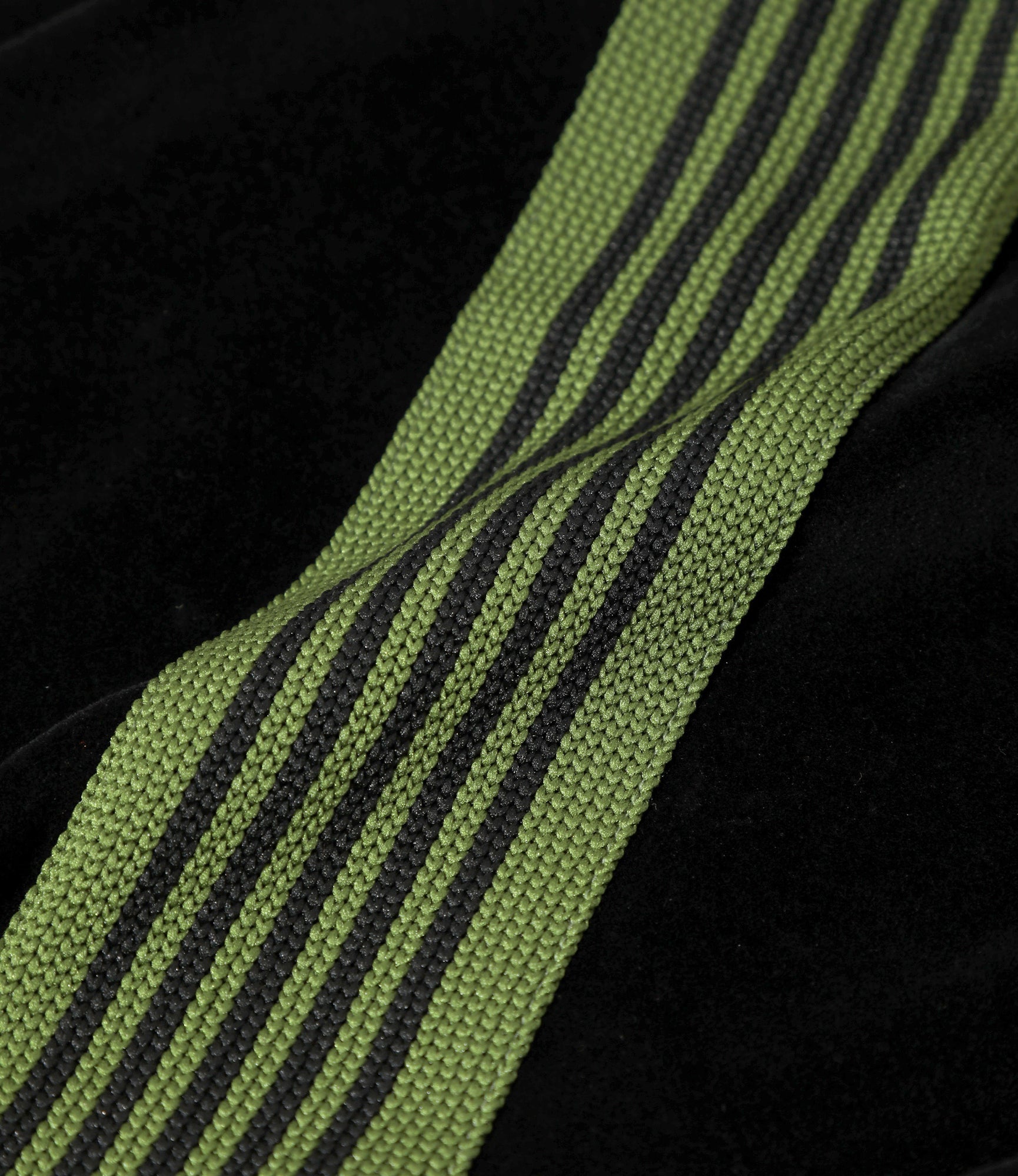 Rib Collar Track Jacket - Black - C/PE Velour