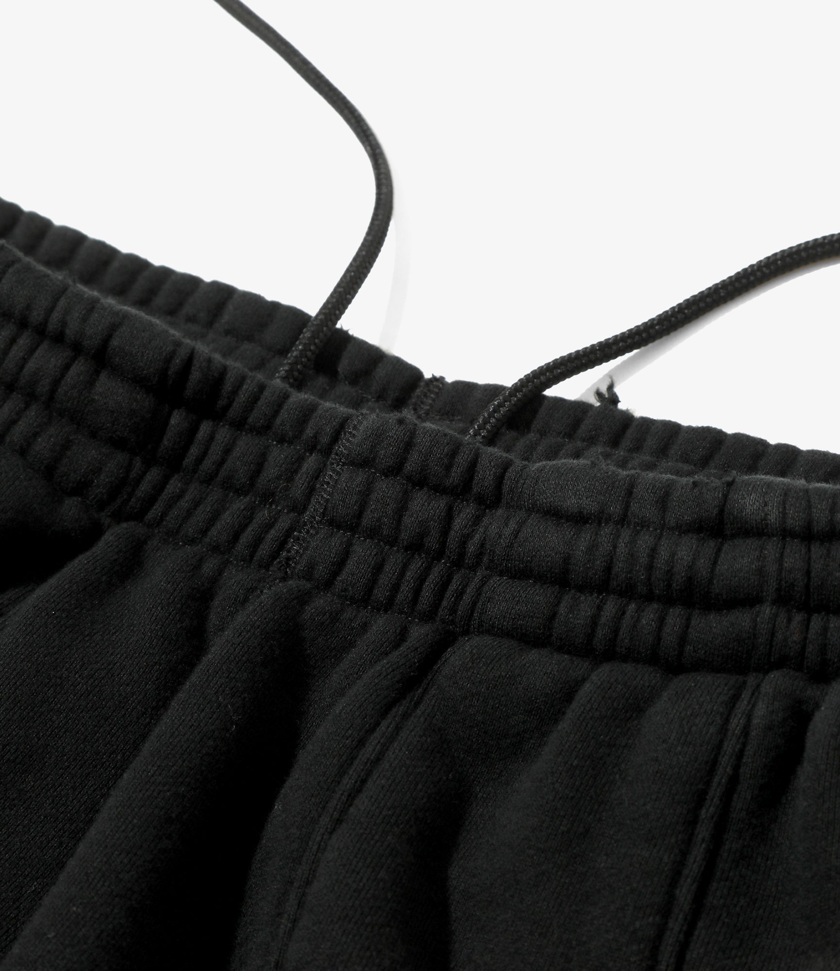Deconstructed H.D. Sweat Pant - Black | Needles SS26 | Nepenthes