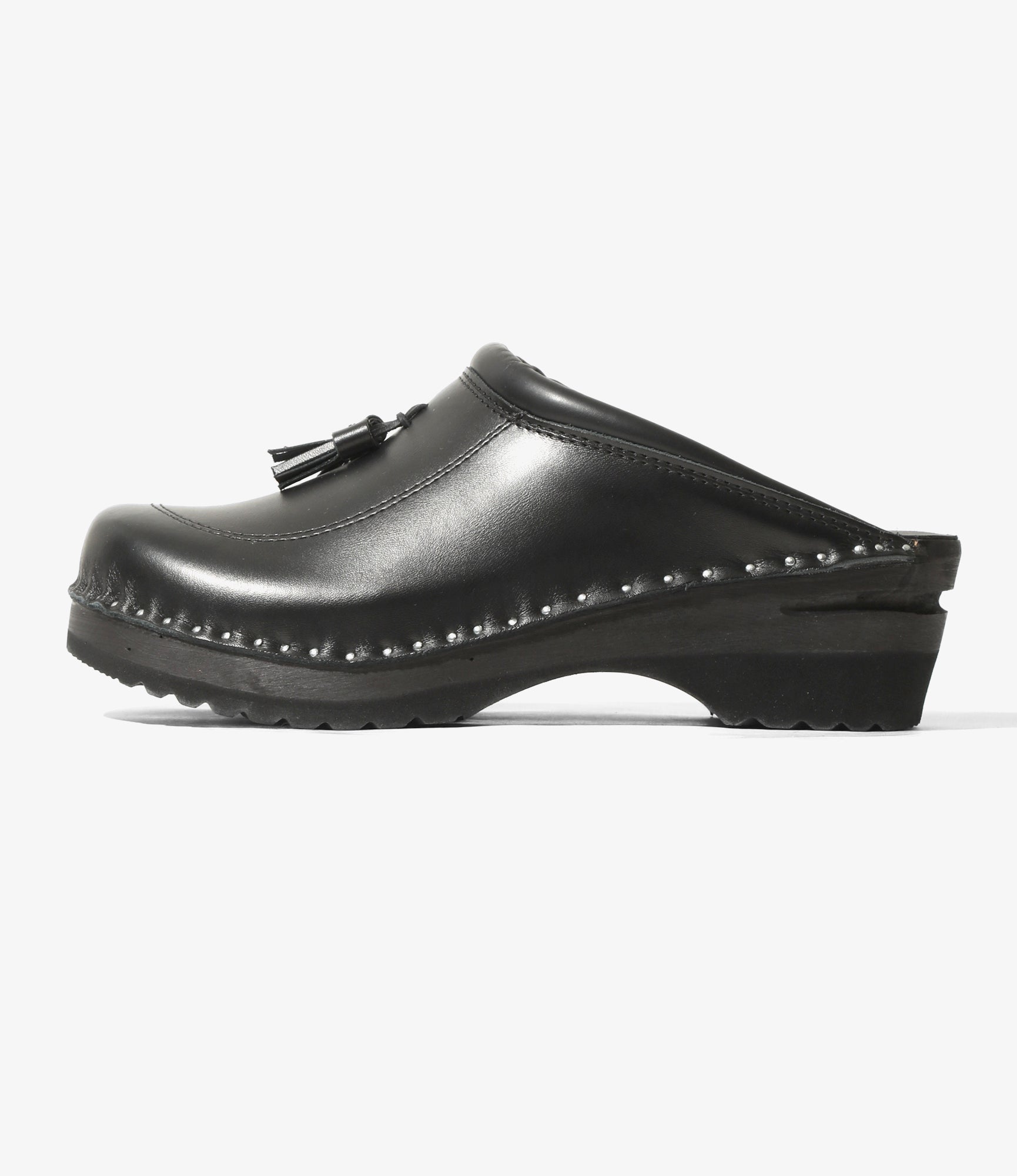 Needles x Troentorp - Tassel Clog - Black / Black Ideal