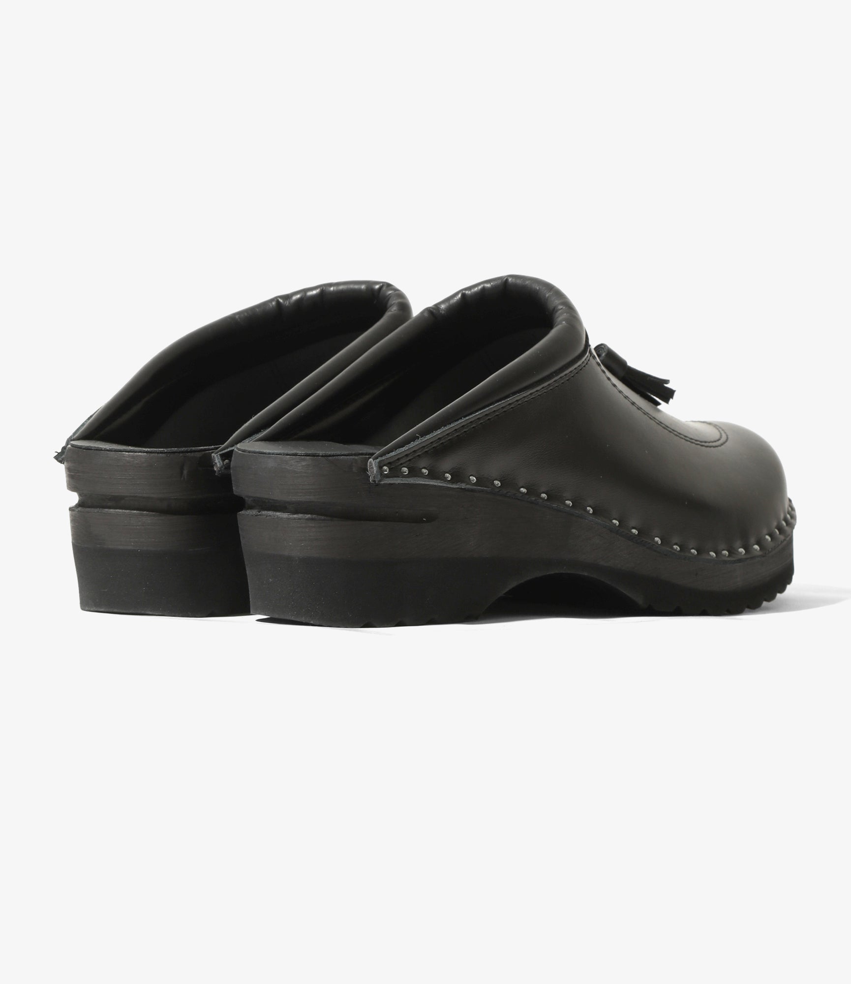 Needles x Troentorp - Tassel Clog - Black / Black Ideal