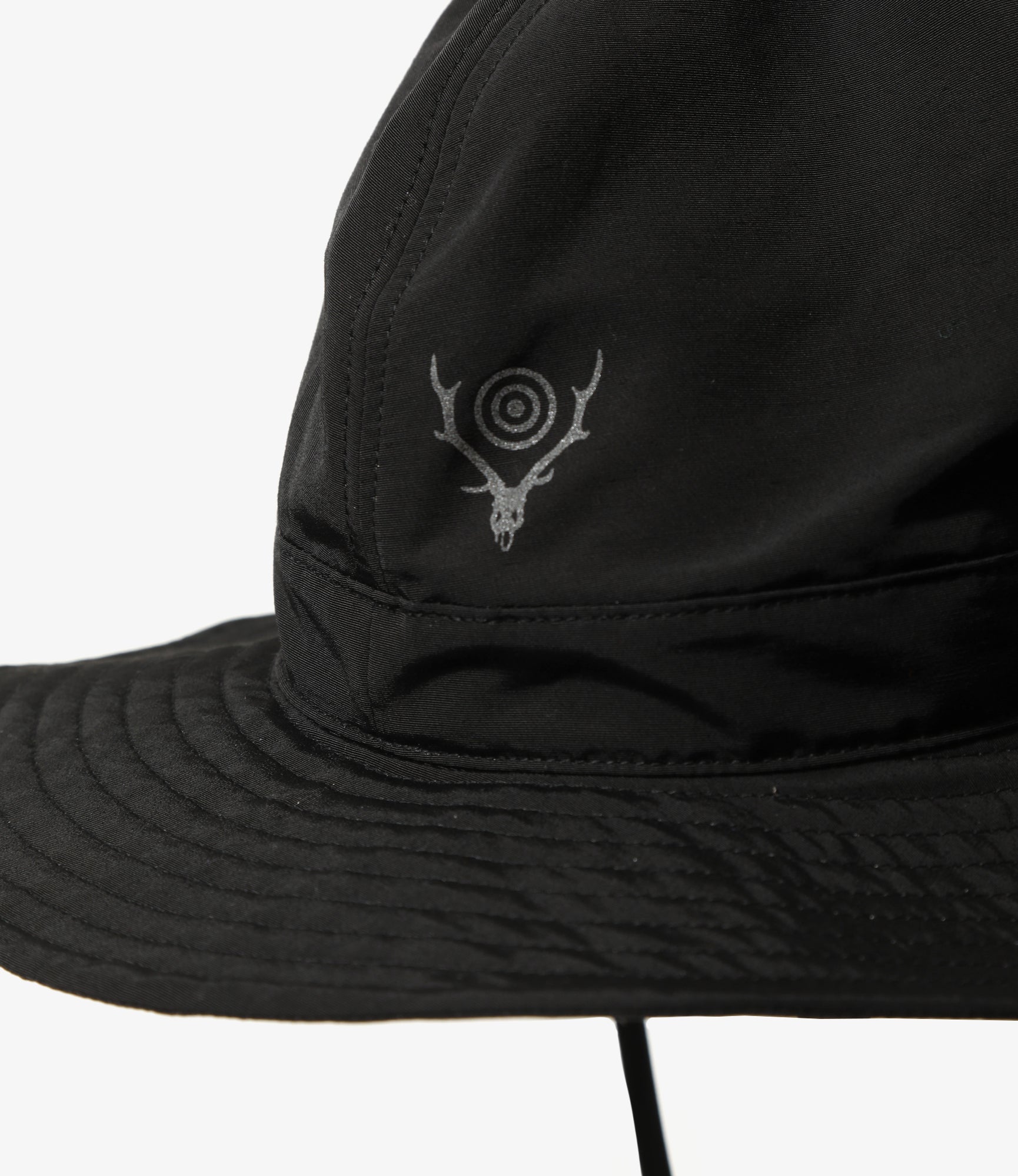 Crusher Hat - Black - C/N Grosgrain