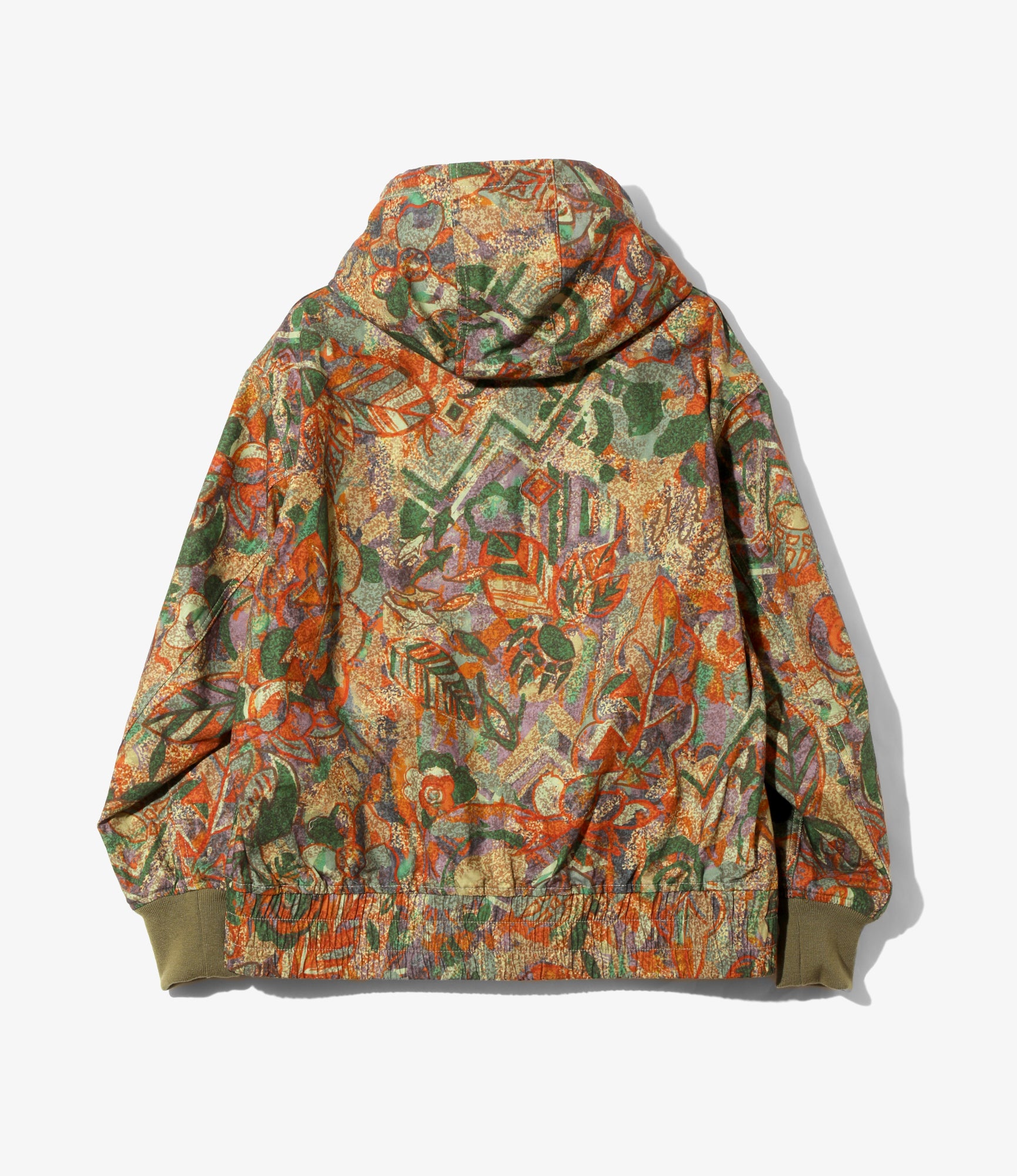 Zipped Work Hoody - EZO Forest - Cotton Ripstop / Printed