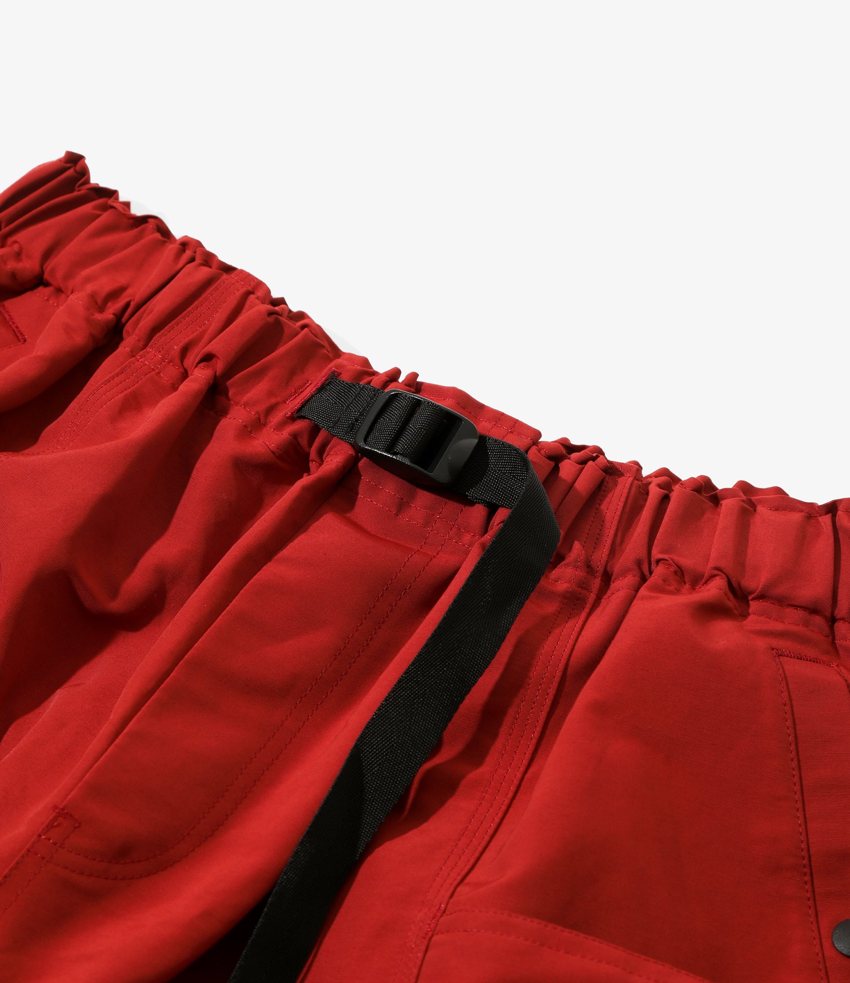 Belted C.S.Pant - Red - C/N Grosgrain