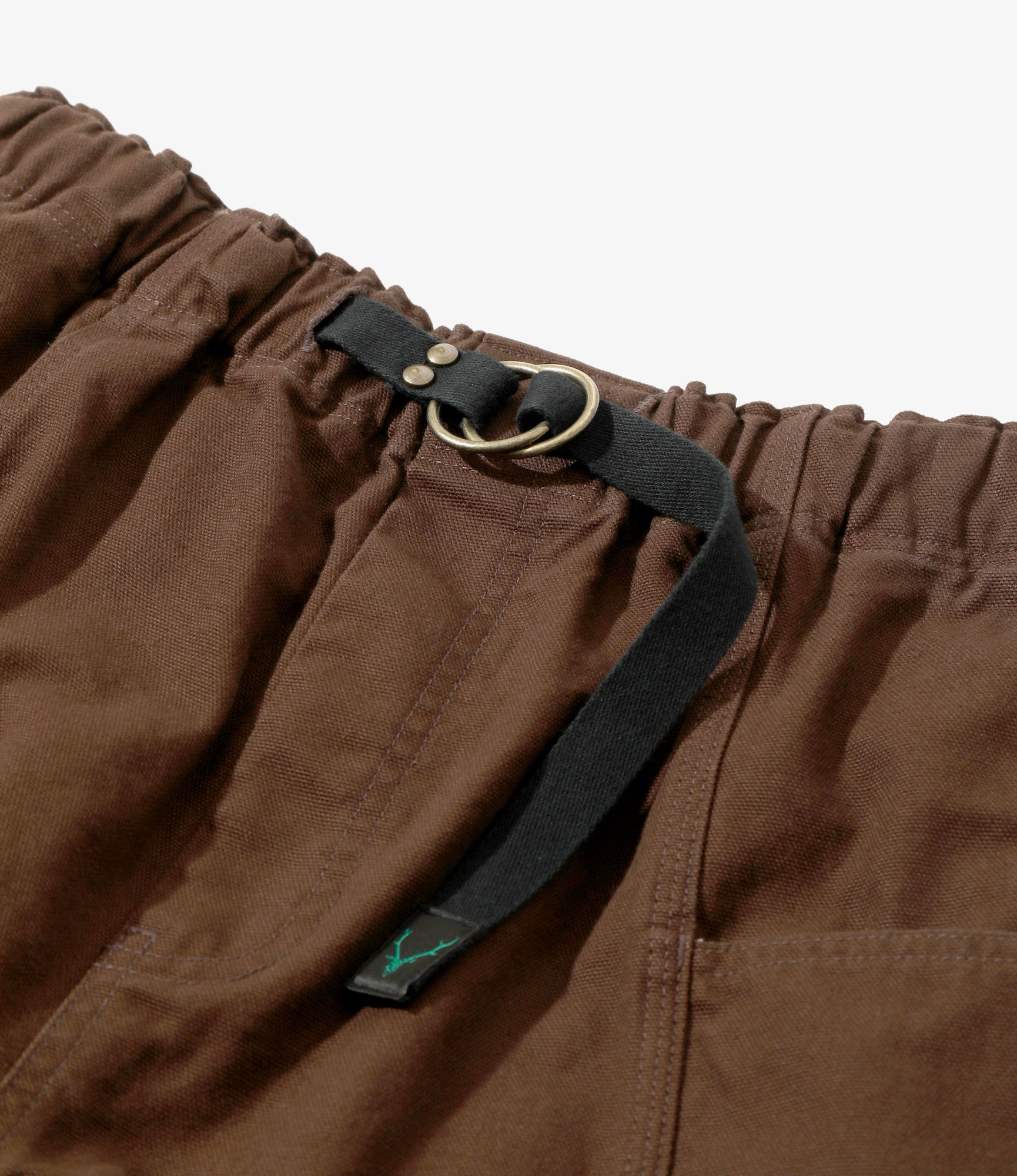 Belted C.S.Pant - Brown - 11.5oz Cotton Canvas
