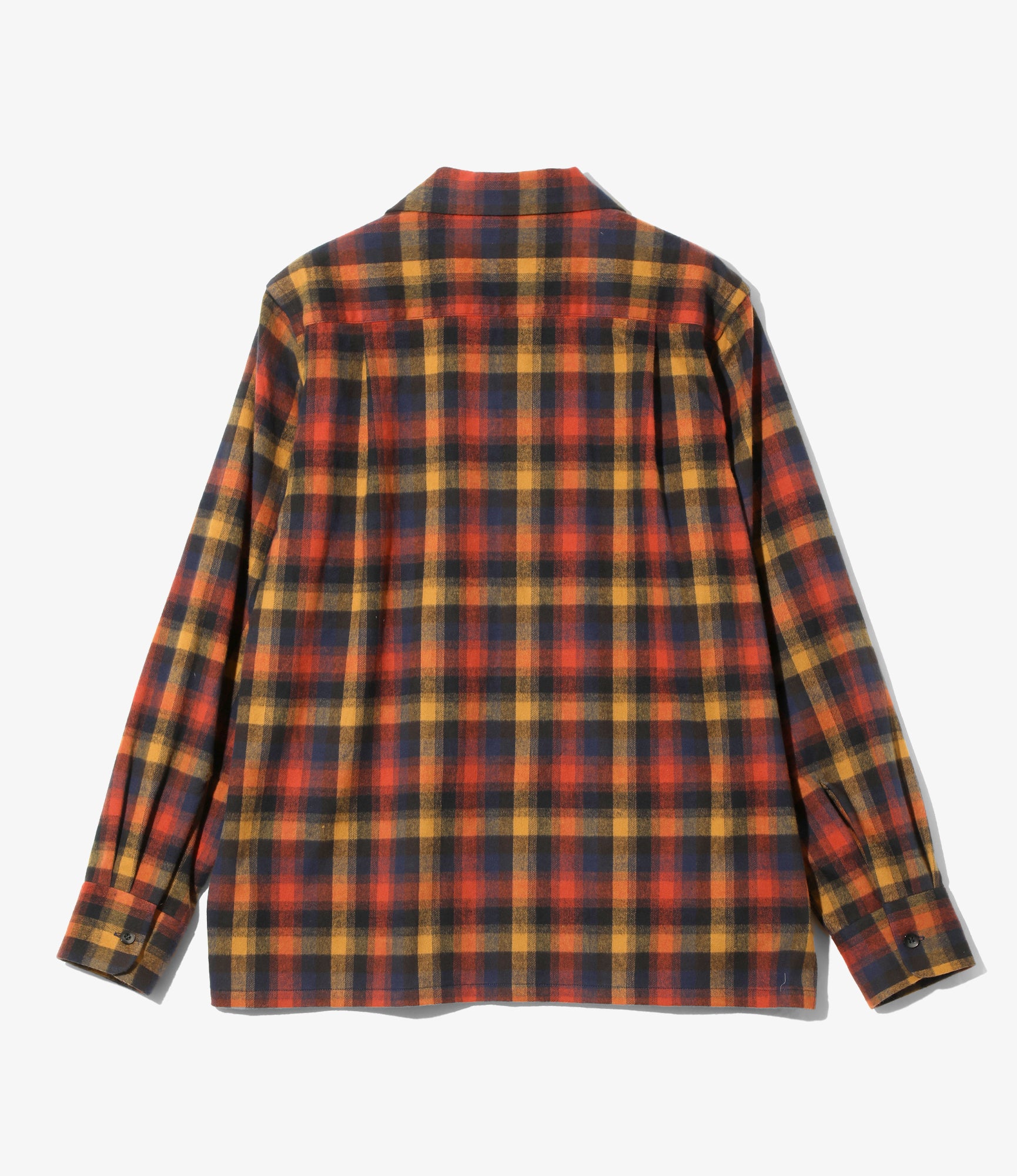 6 Pocket Shirt - Red - Cotton Plaid
